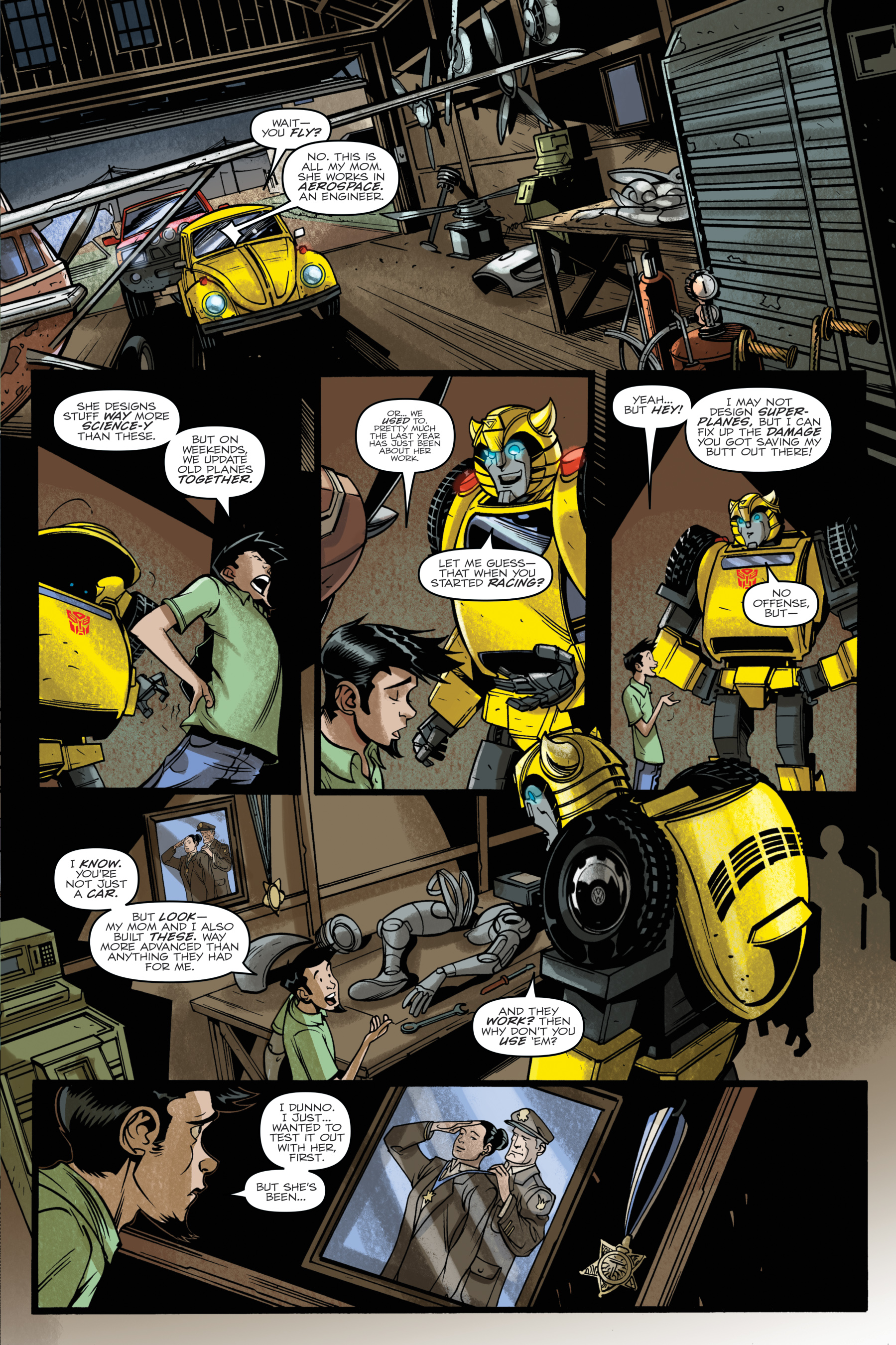 Read online Transformers: Bumblebee - Win If You Dare comic -  Issue # TPB - 19