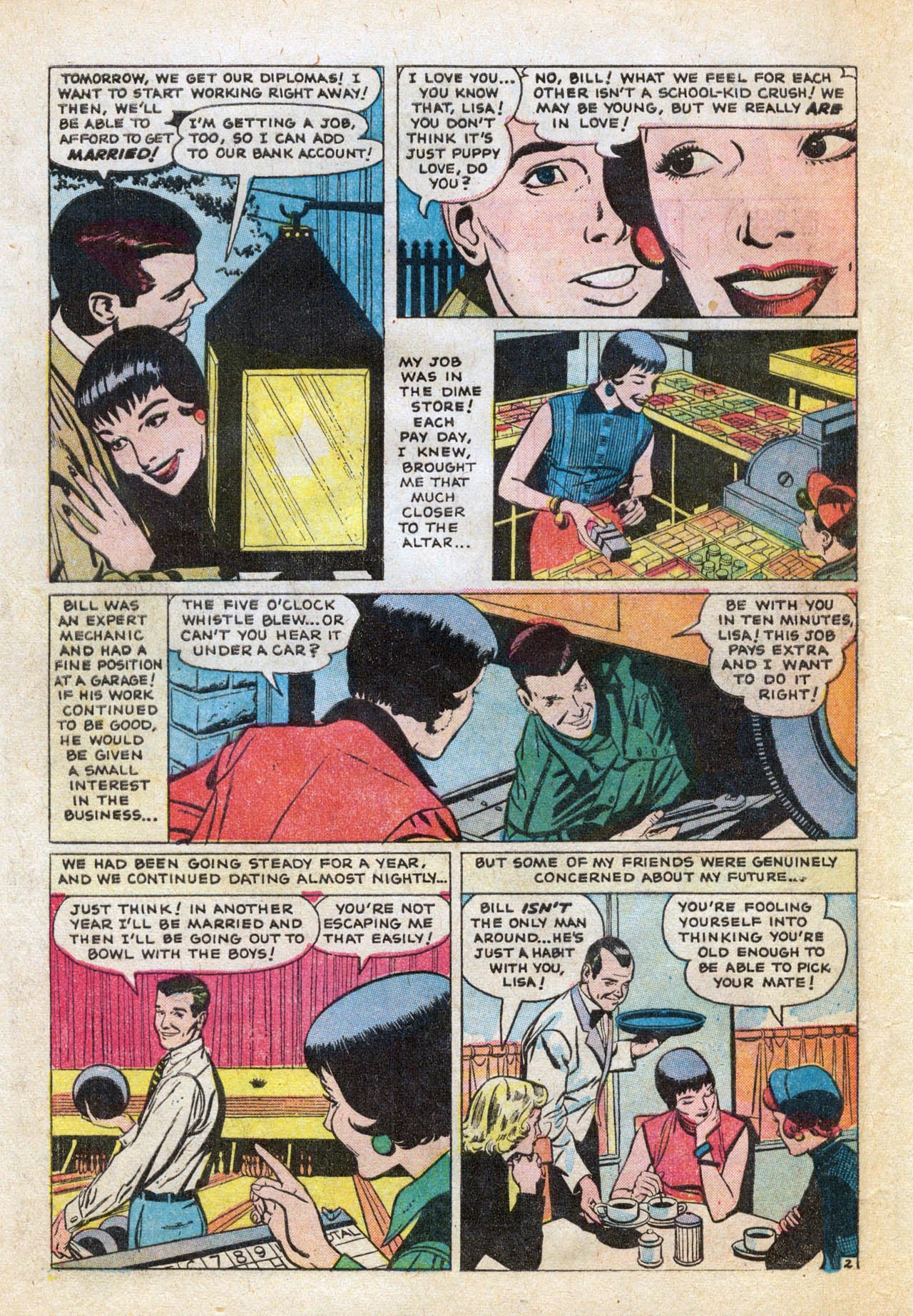 Read online Secret Story Romances comic -  Issue #15 - 28