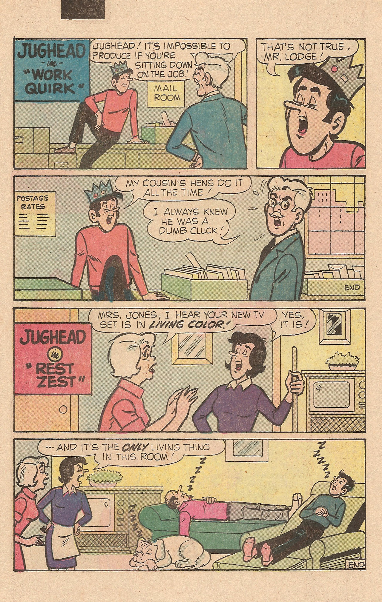 Read online Jughead's Jokes comic -  Issue #71 - 22