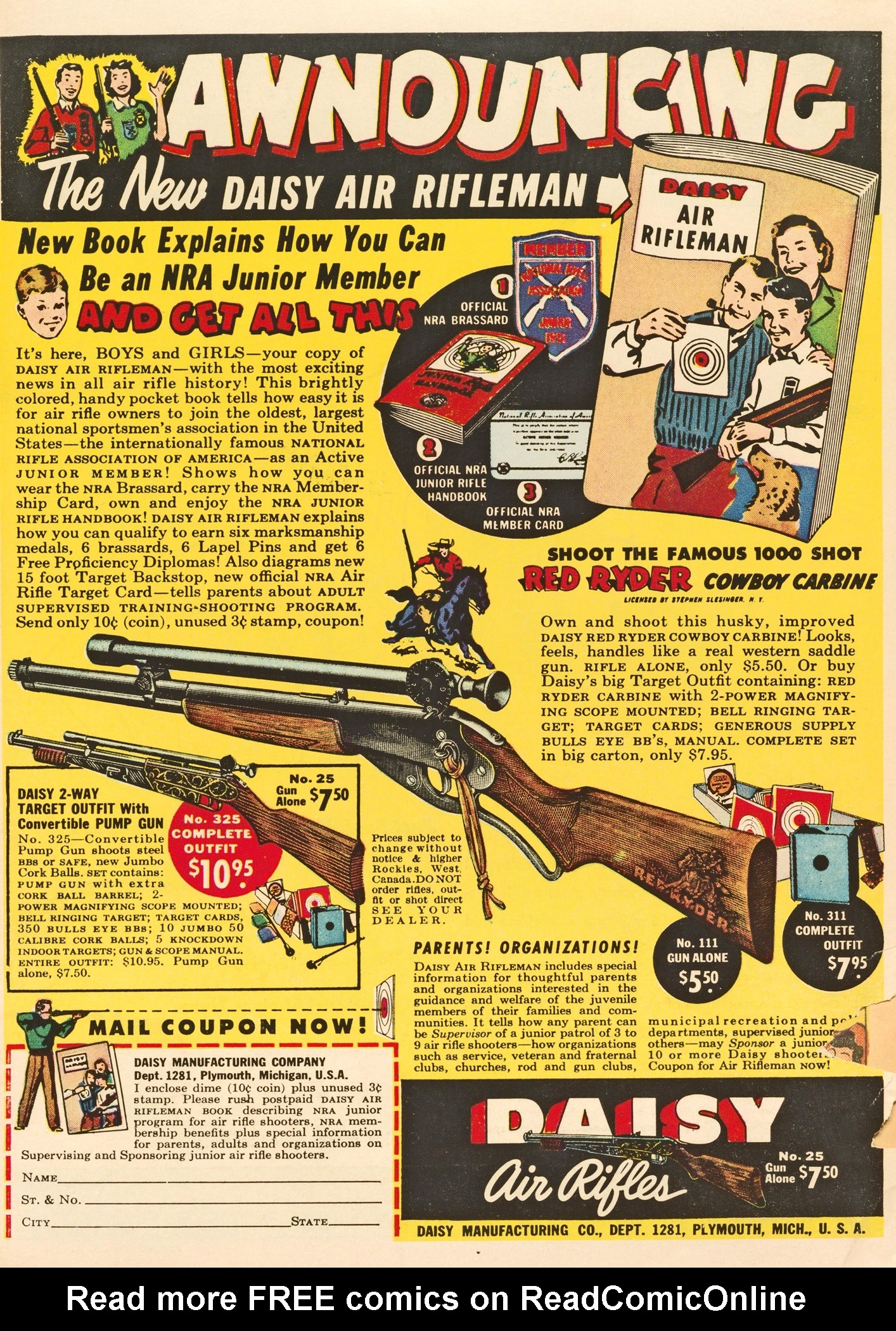 Read online Monte Hale Western comic -  Issue #66 - 36