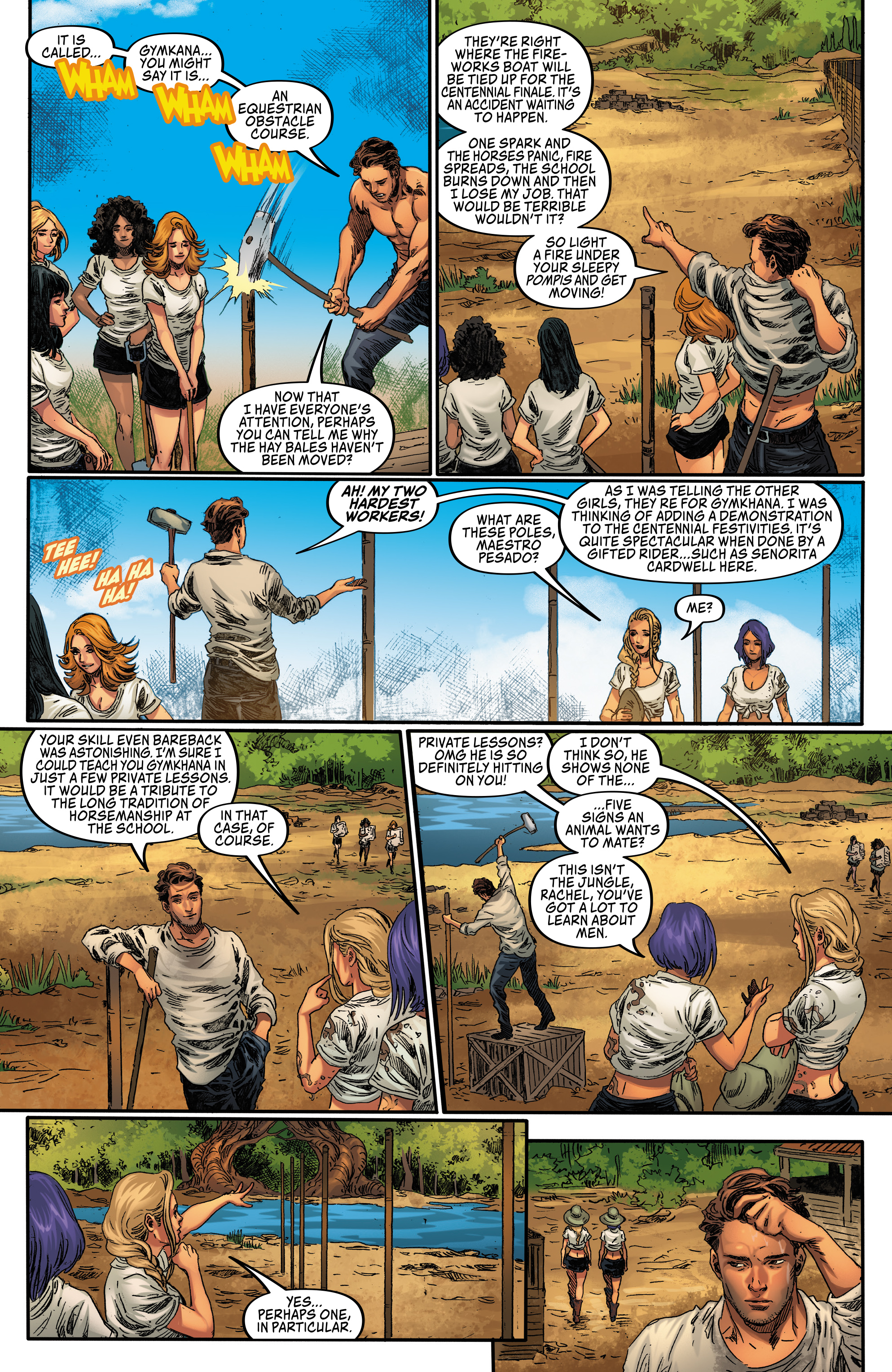 Read online Sheena Queen of the Jungle: Fatal Exams comic -  Issue #4 - 24