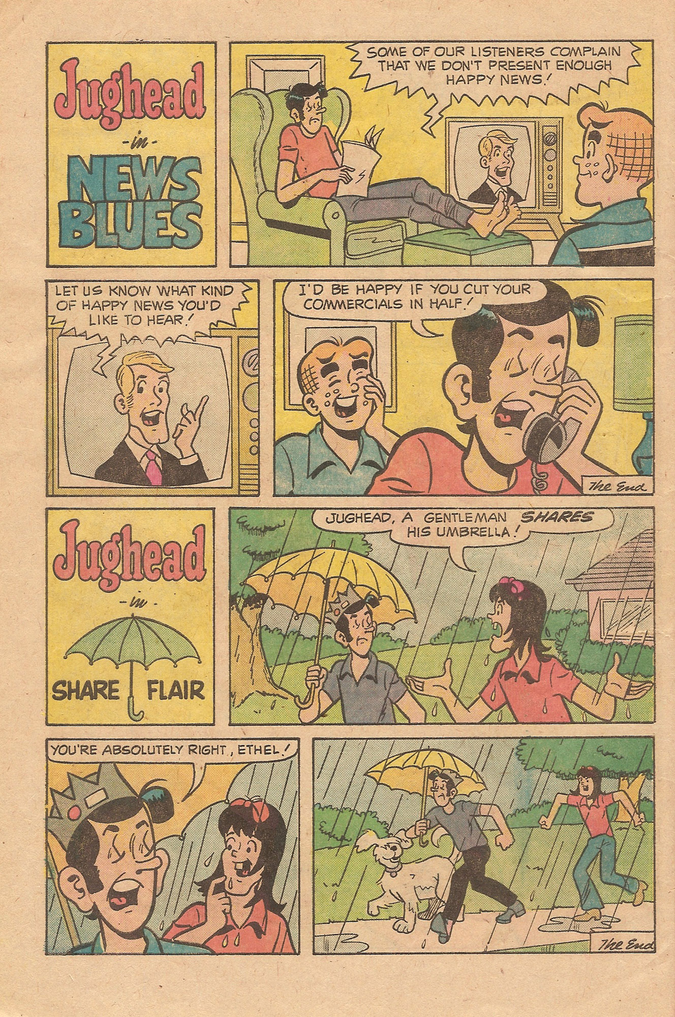 Read online Jughead's Jokes comic -  Issue #40 - 6