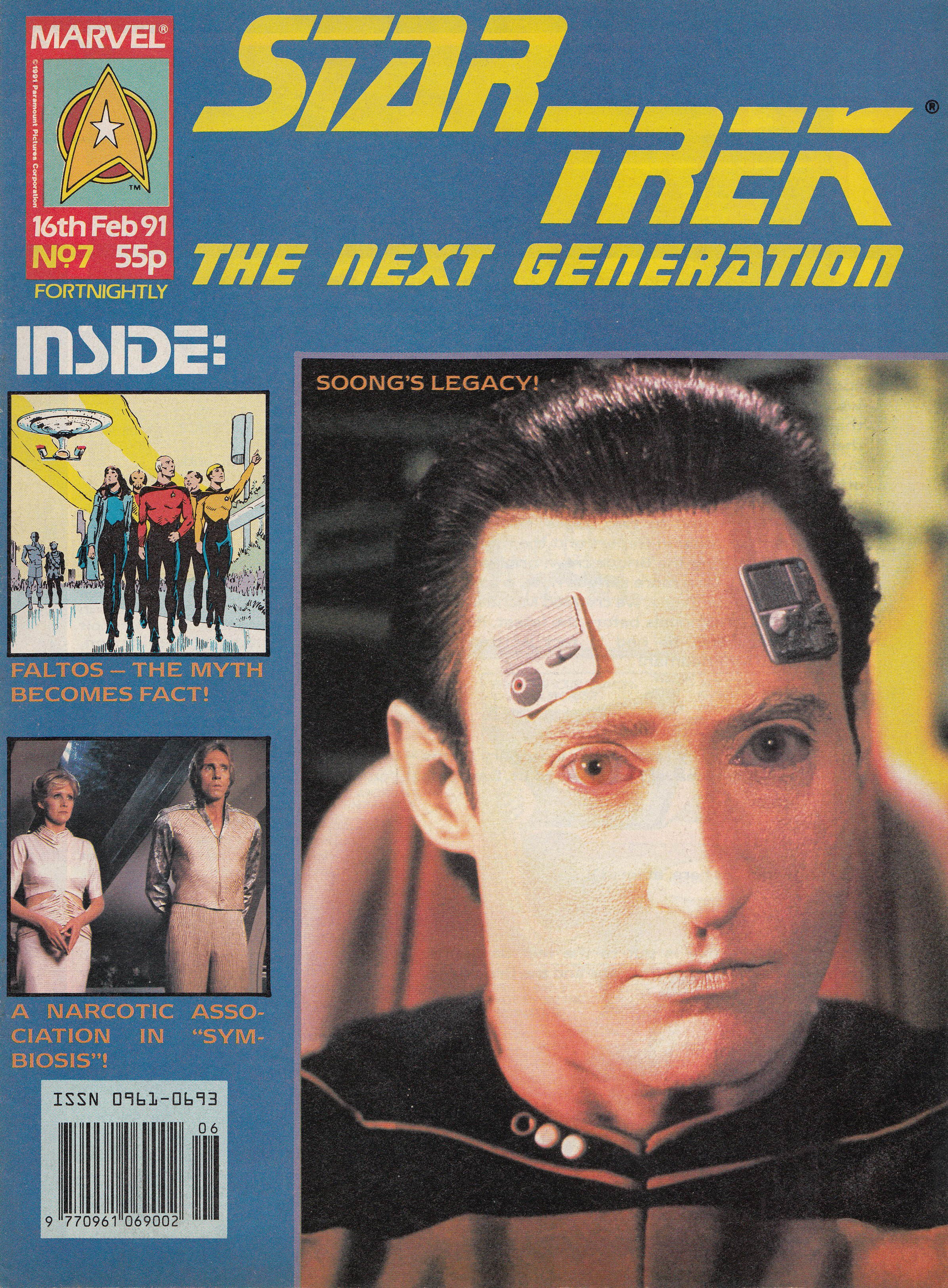 Read online Star Trek The Next Generation (1990) comic -  Issue #7 - 1