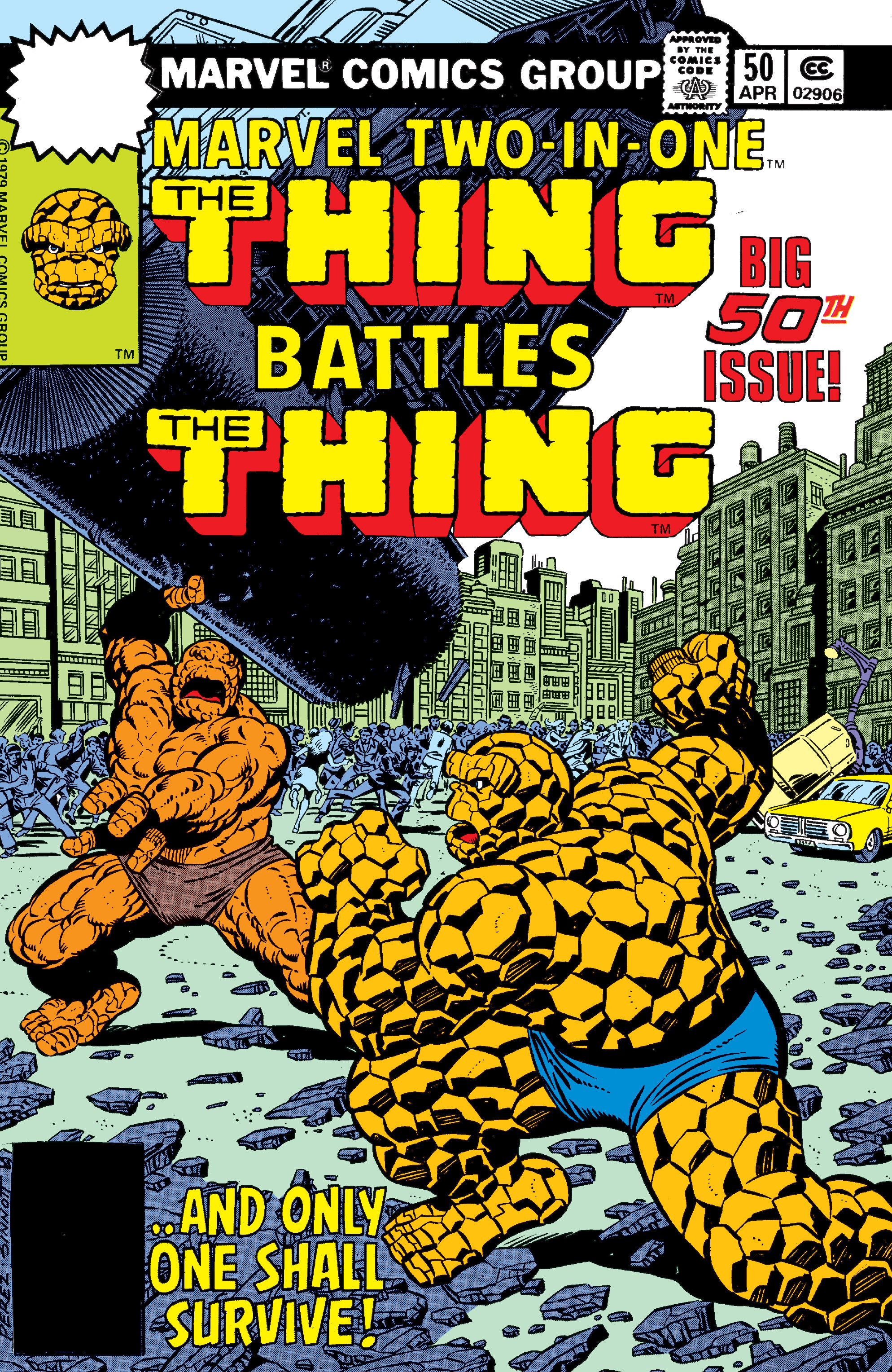 Read online Marvel Two-In-One comic -  Issue #50 - 1