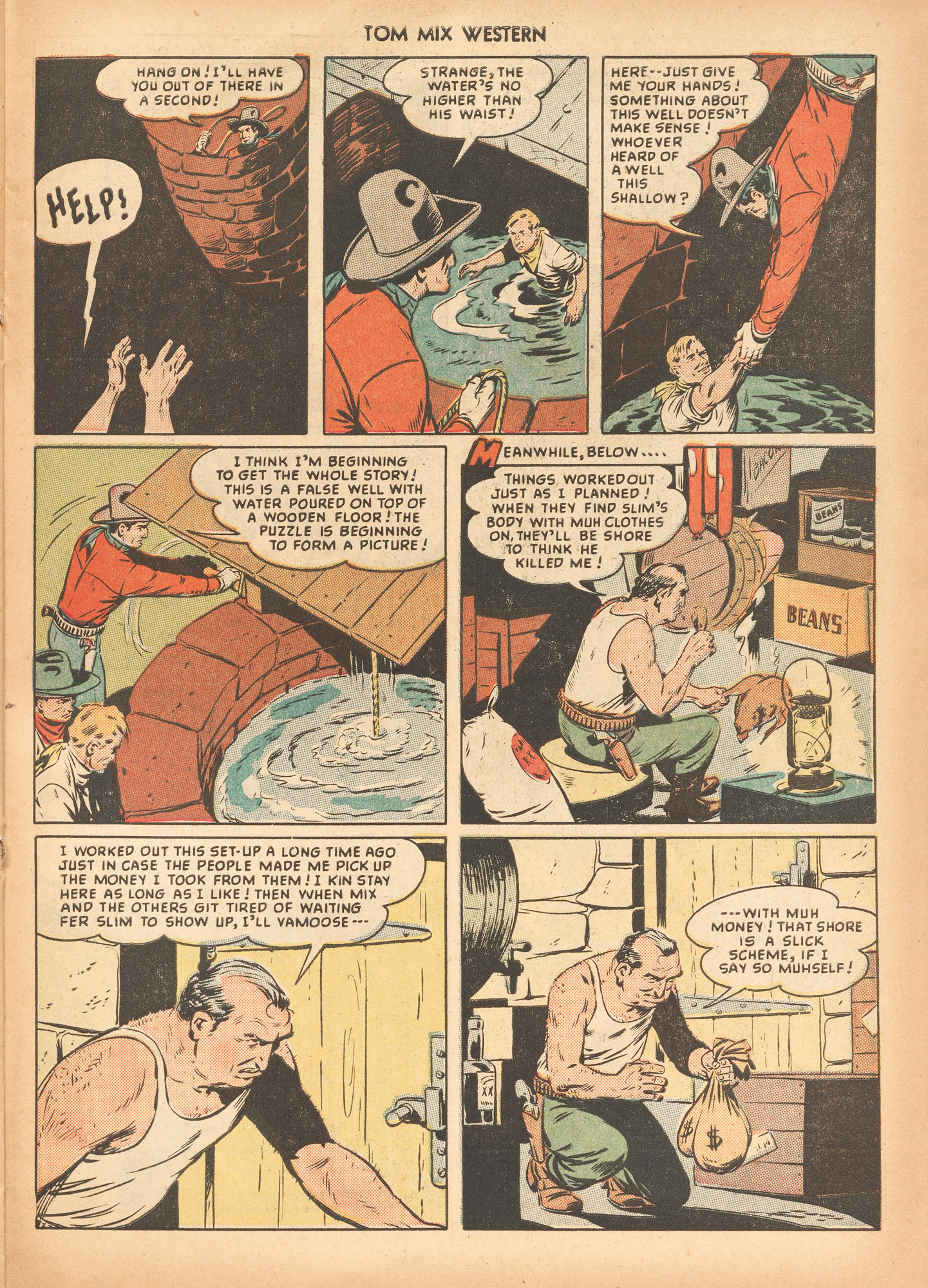 Read online Tom Mix Western (1948) comic -  Issue #23 - 31