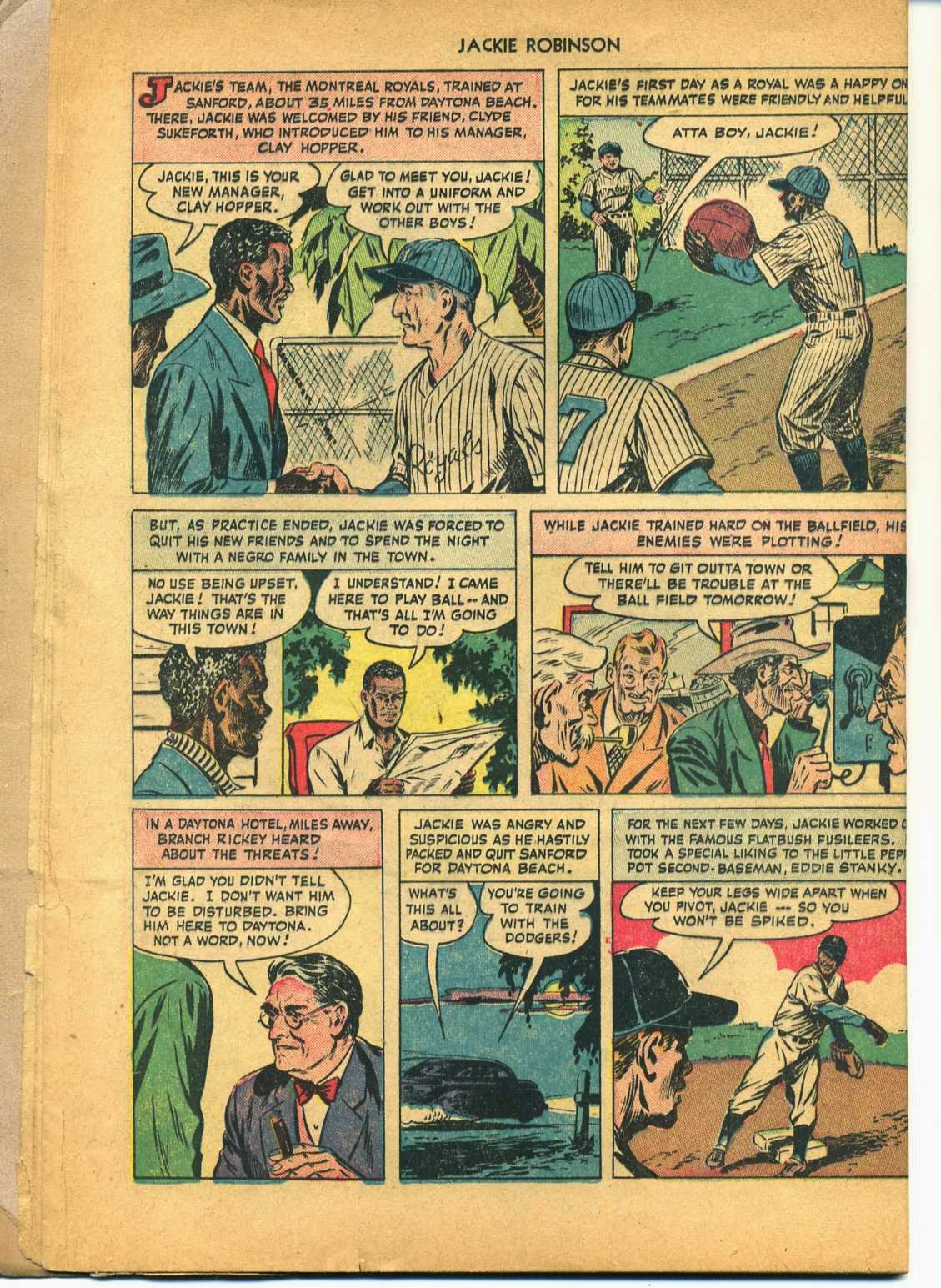 Read online Jackie Robinson comic -  Issue #1 - 13