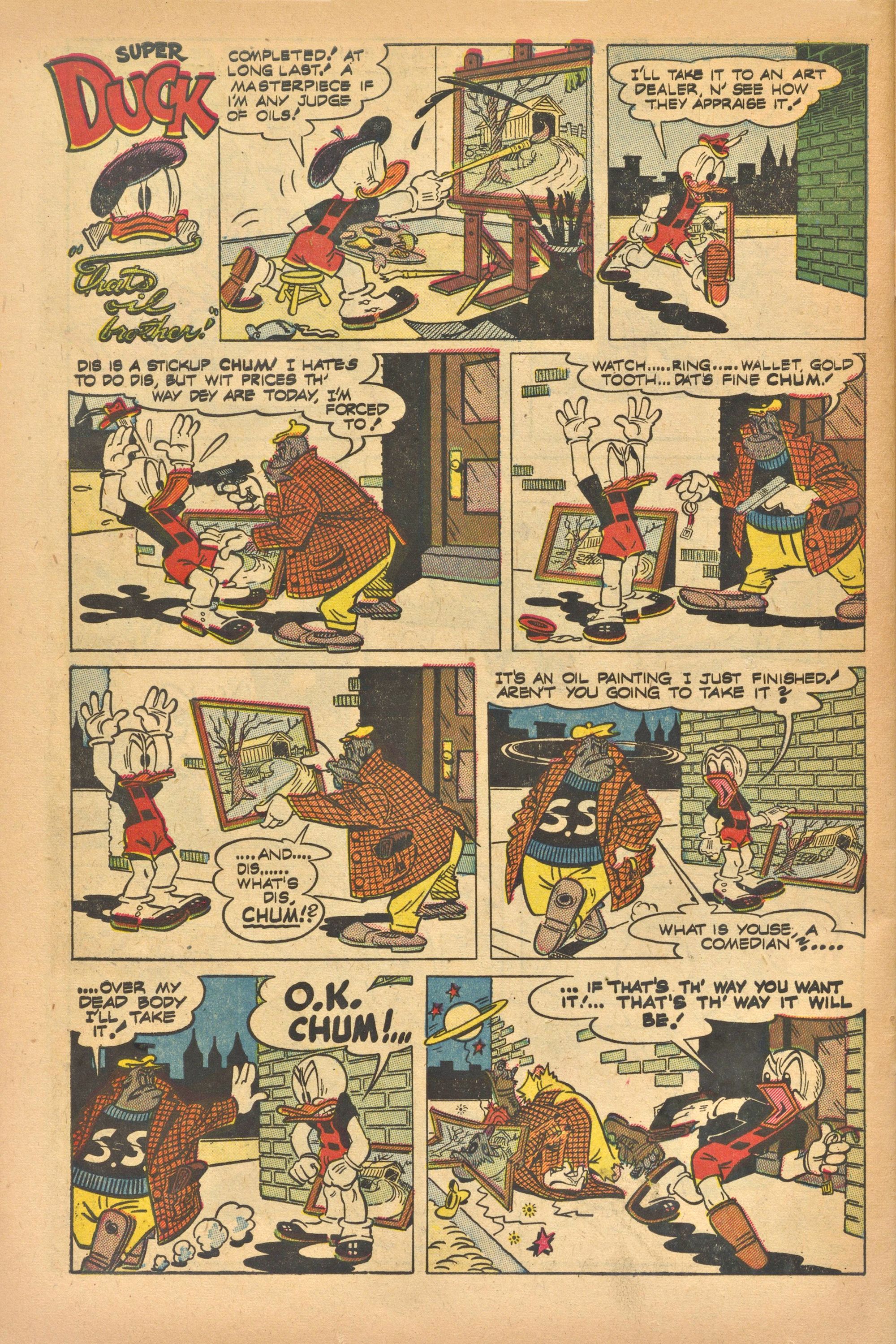 Read online Super Duck Comics comic -  Issue #55 - 30