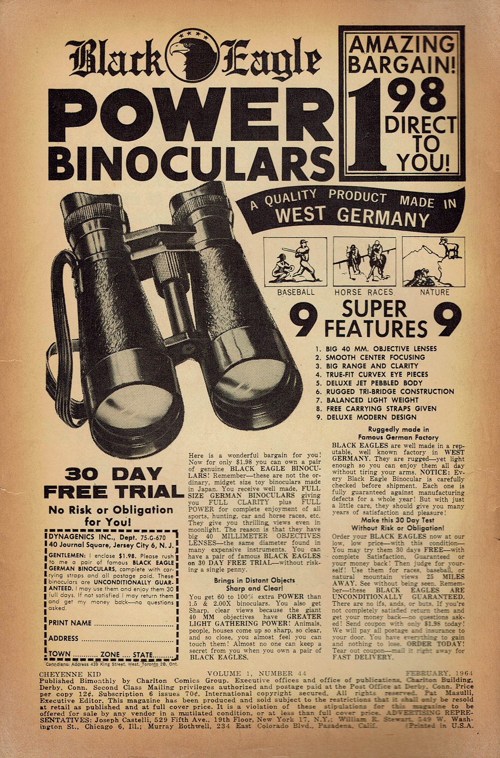 Read online Cheyenne Kid comic -  Issue #44 - 2