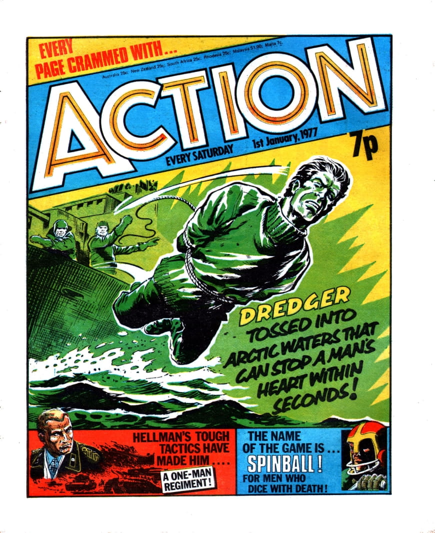 Read online Action (1976) comic -  Issue #42 - 1