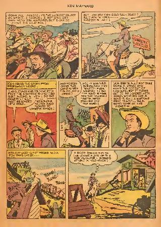 Read online Ken Maynard Western comic -  Issue #8 - 22