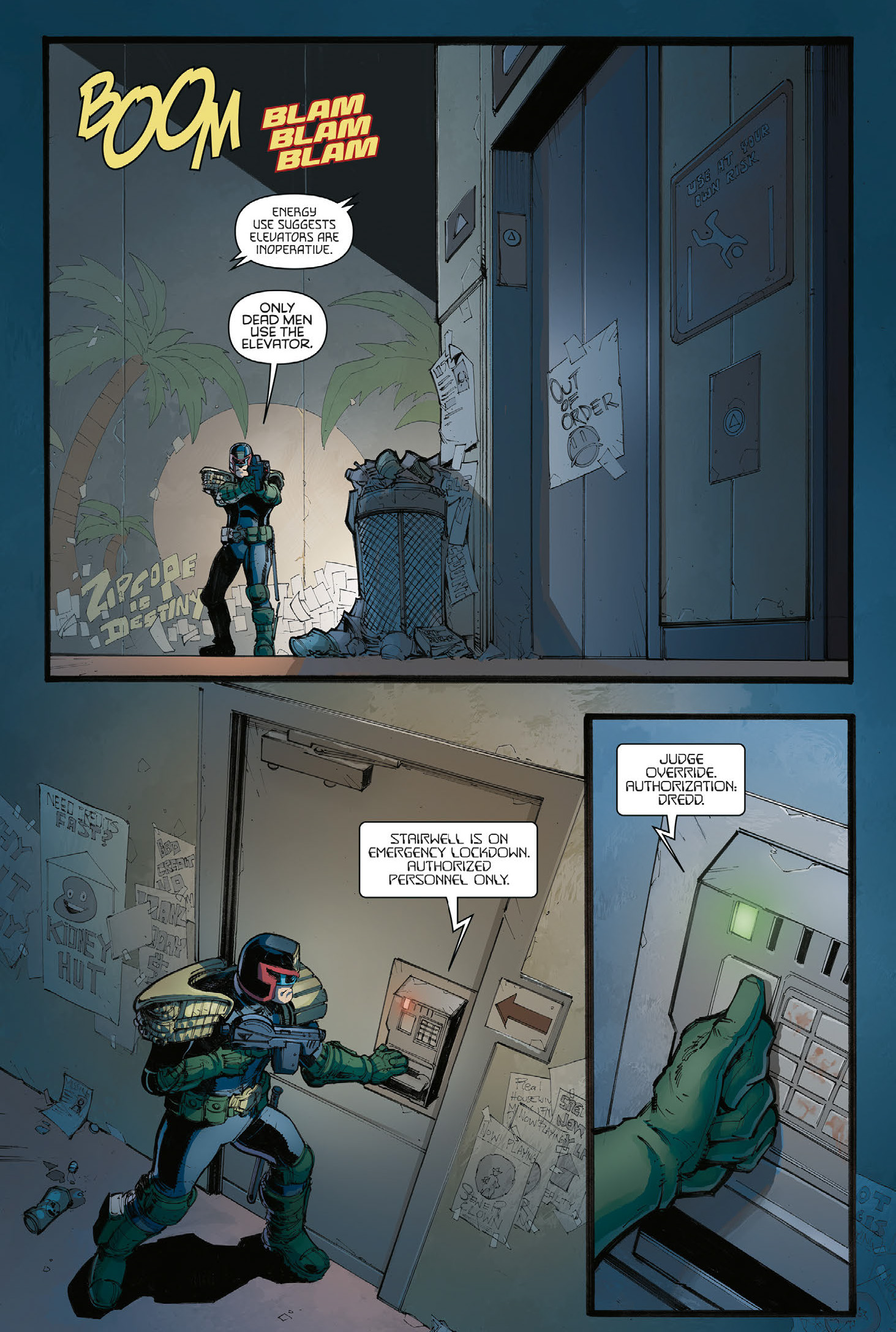 Read online Judge Dredd Megazine (Vol. 5) comic -  Issue #464 - 95