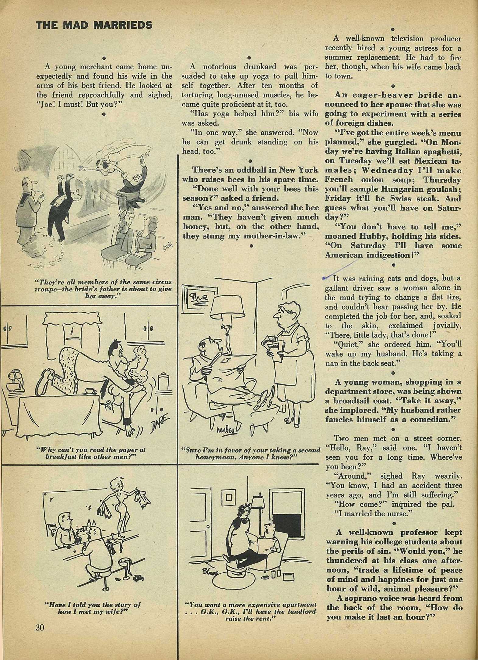 Read online Cartoons and Gags comic -  Issue #5 - 30