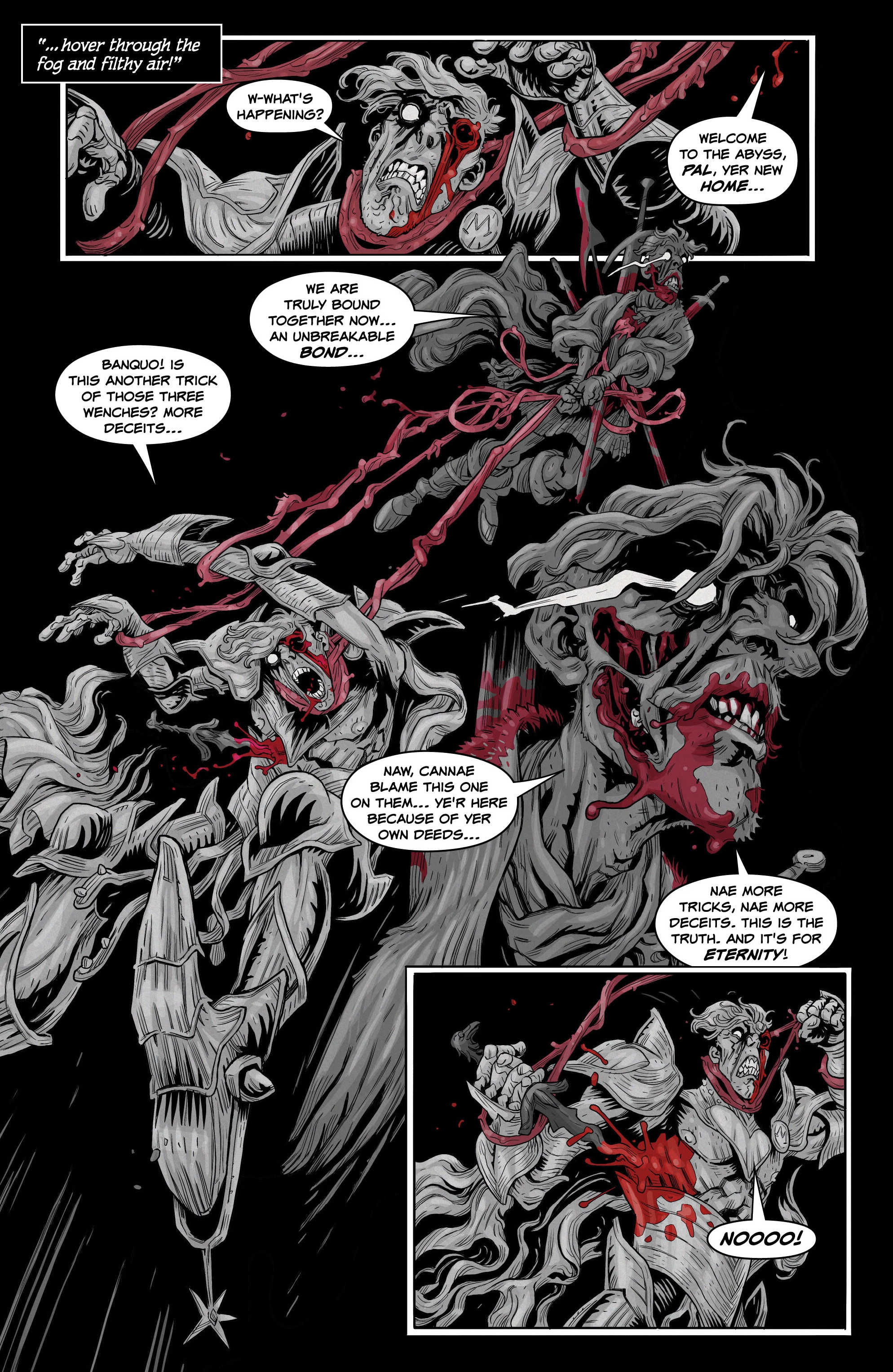 Read online Macbeth: A Tale of Horror comic -  Issue # TPB - 86