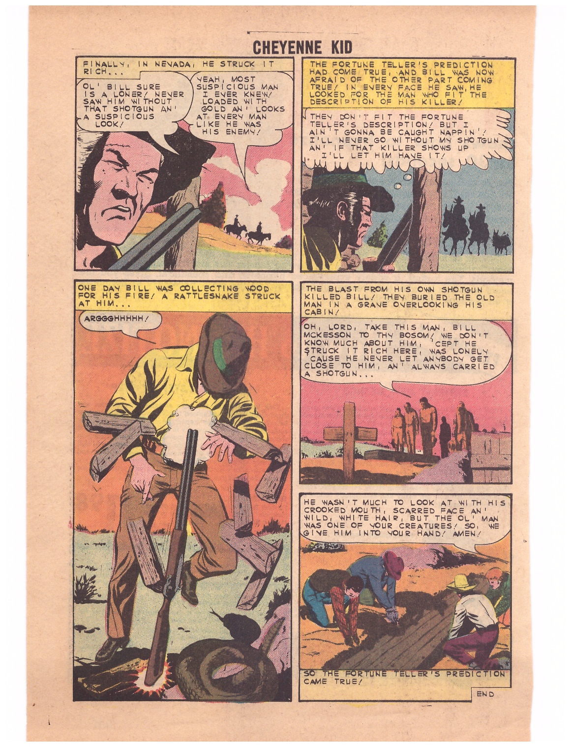 Read online Cheyenne Kid comic -  Issue #46 - 32