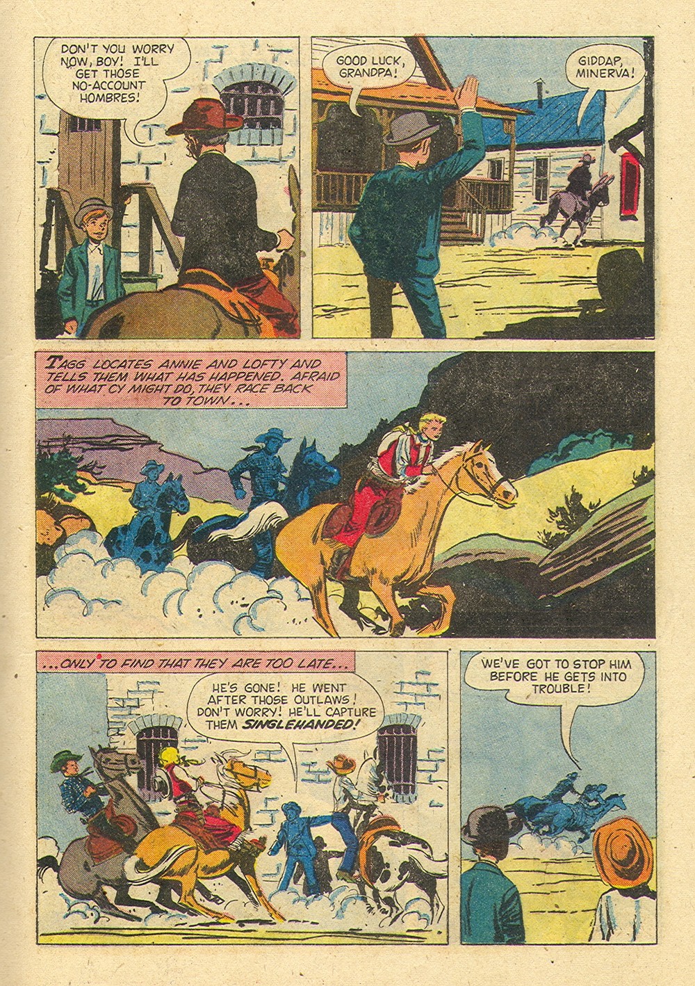 Read online Annie Oakley & Tagg comic -  Issue #11 - 17