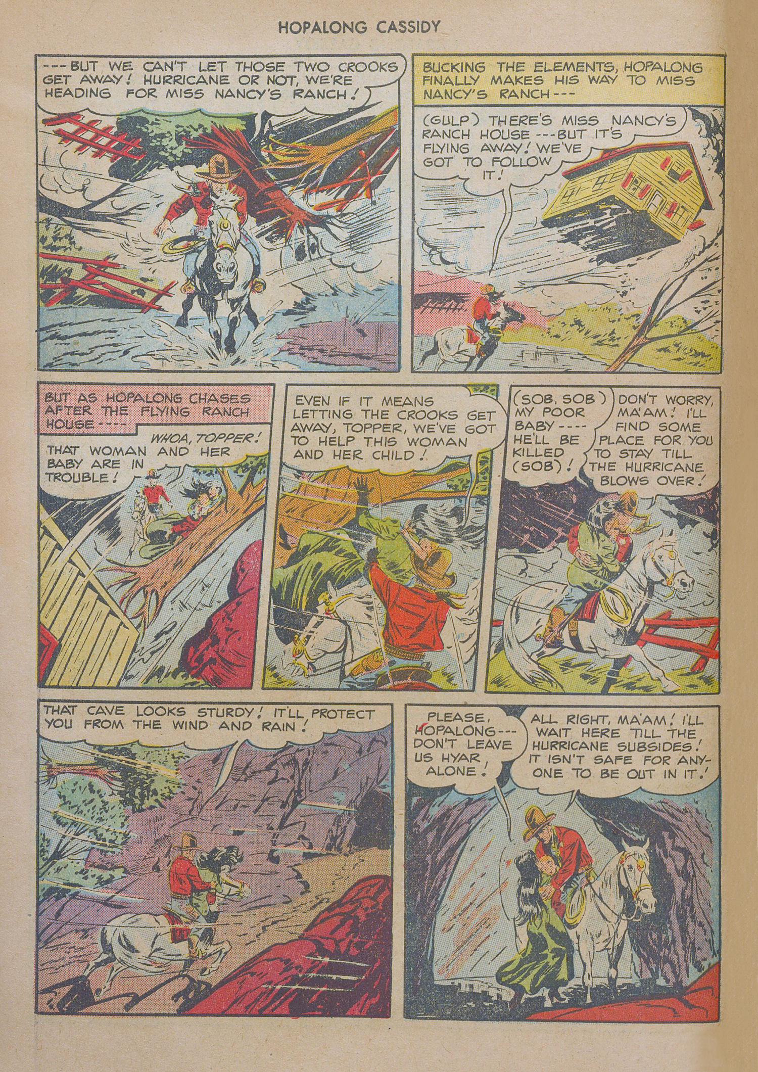 Read online Hopalong Cassidy comic -  Issue #27 - 6