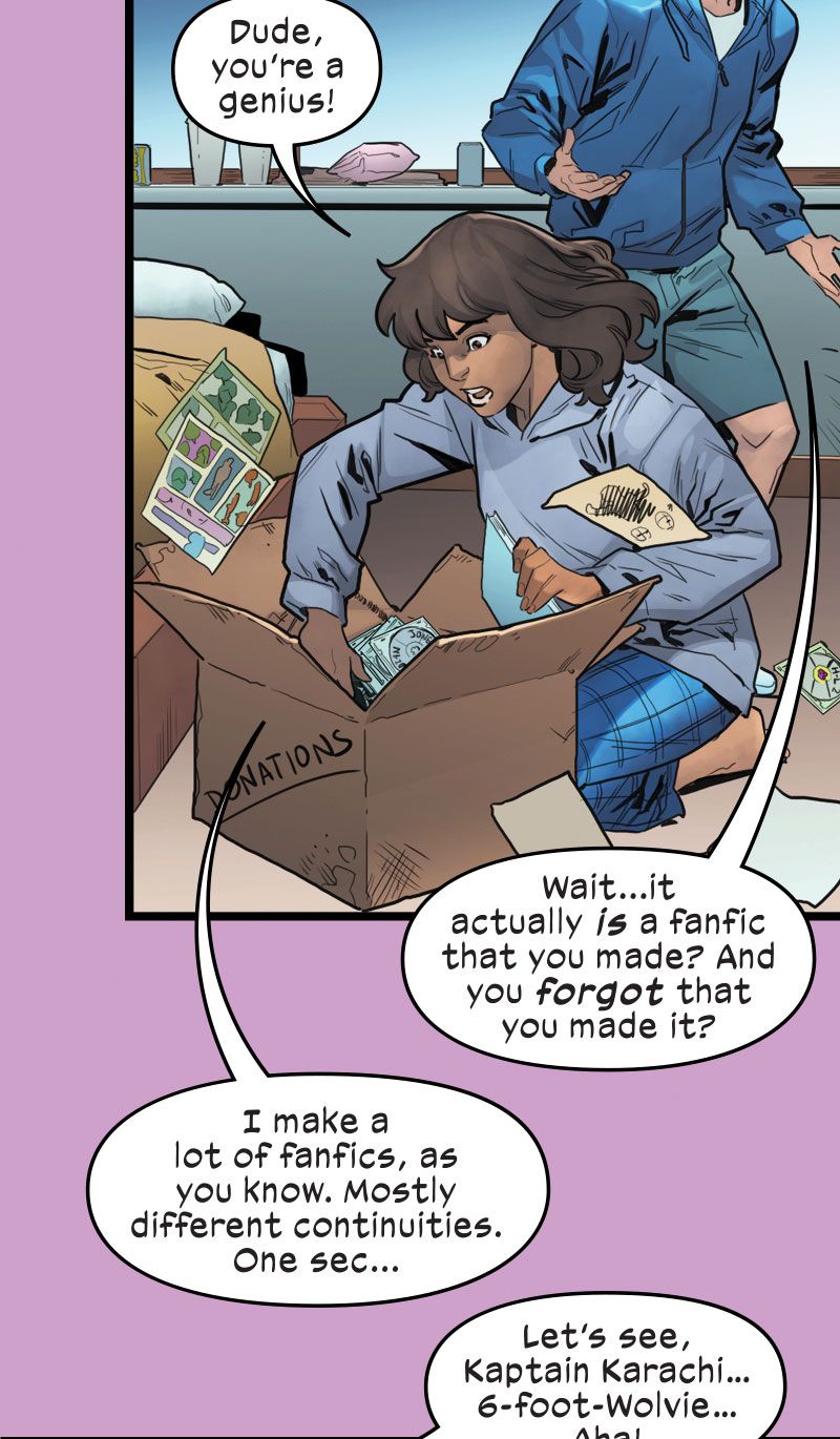 Read online Ms. Marvel: The New Mutant Infinity Comics comic -  Issue #2 - 31