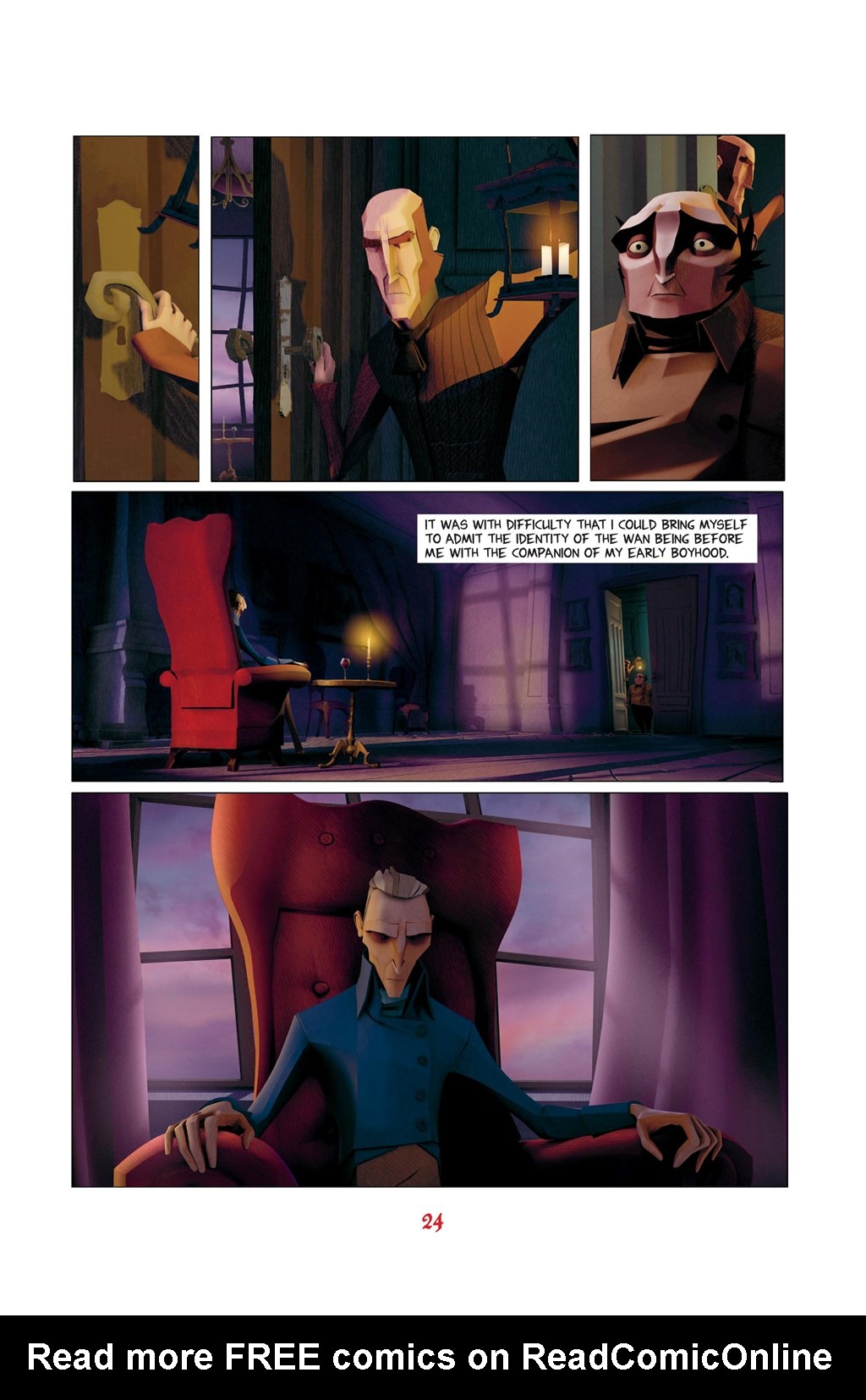 Read online The Fall of the House of Usher: A Graphic Novel comic -  Issue # TPB - 20