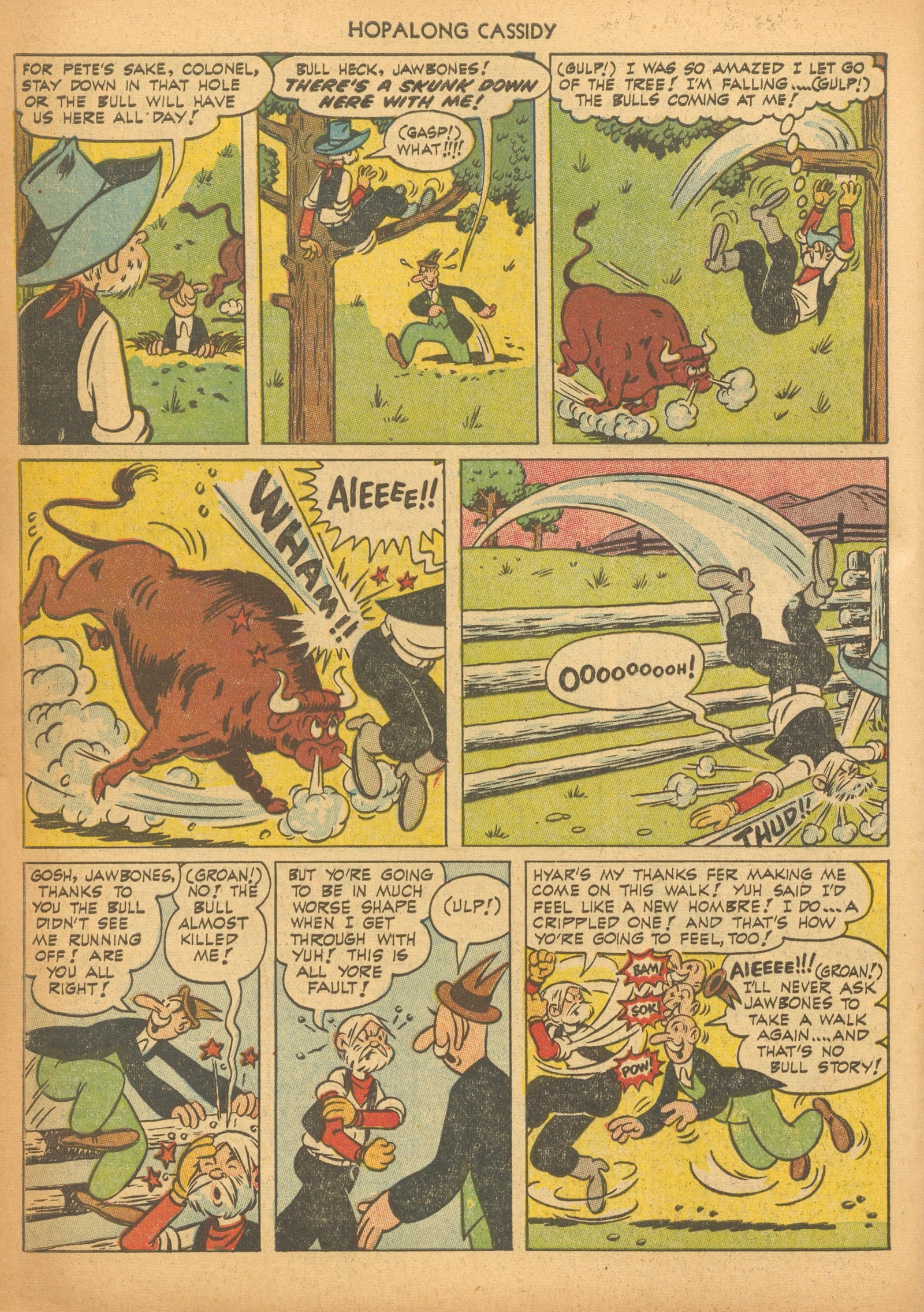 Read online Hopalong Cassidy comic -  Issue #79 - 34