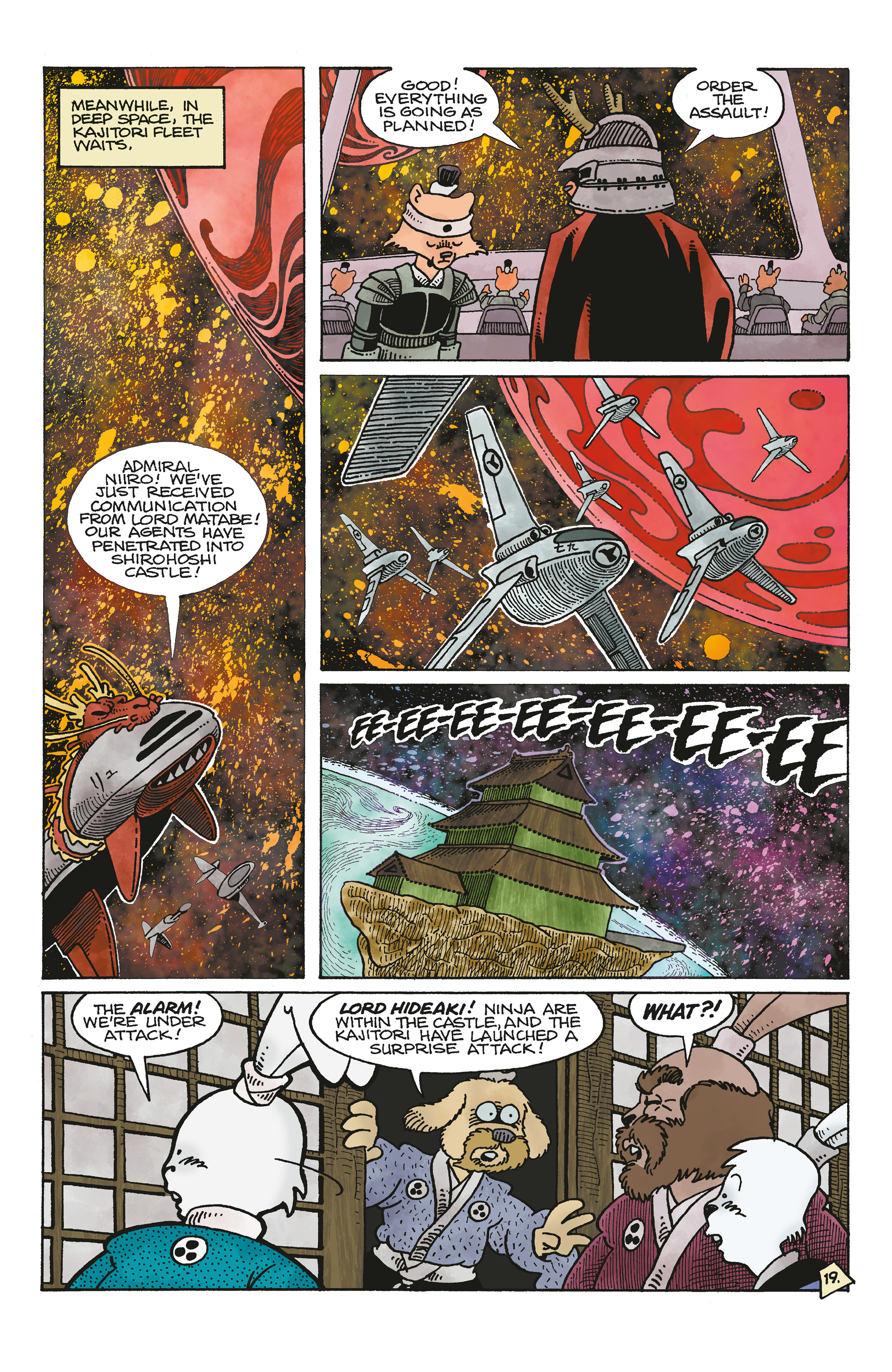 Read online Space Usagi: Death and Honor comic -  Issue #1 - 20