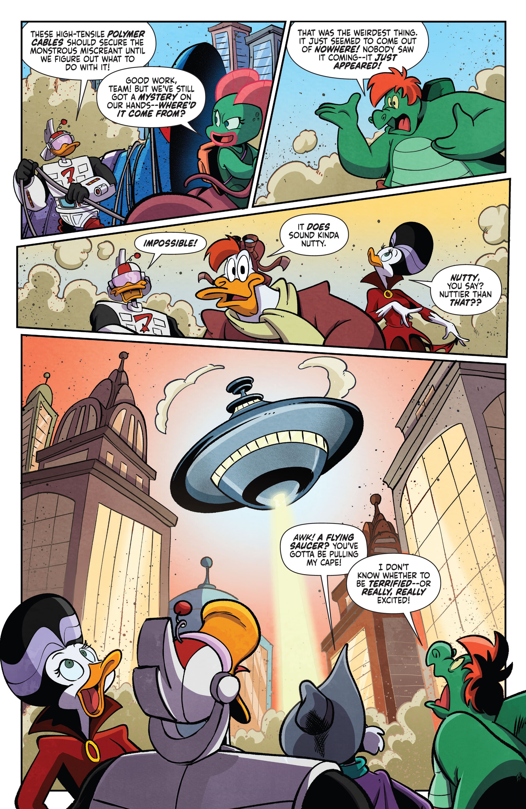 Read online Darkwing Duck: Justice Ducks comic -  Issue #1 - 13