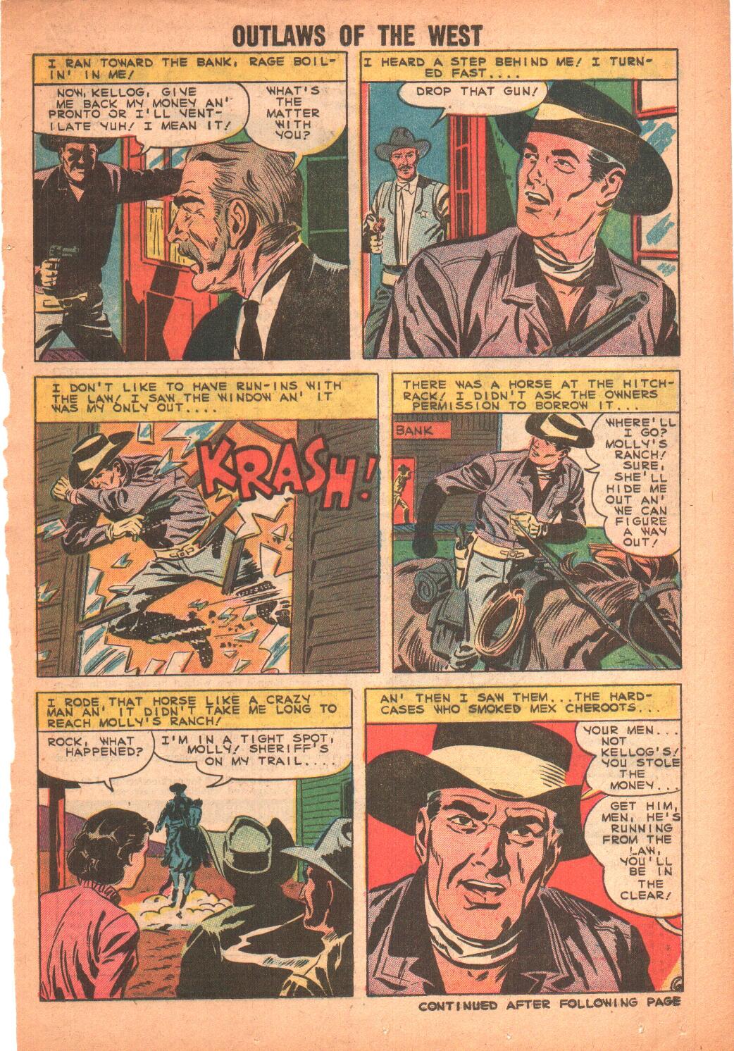 Read online Outlaws of the West comic -  Issue #21 - 22