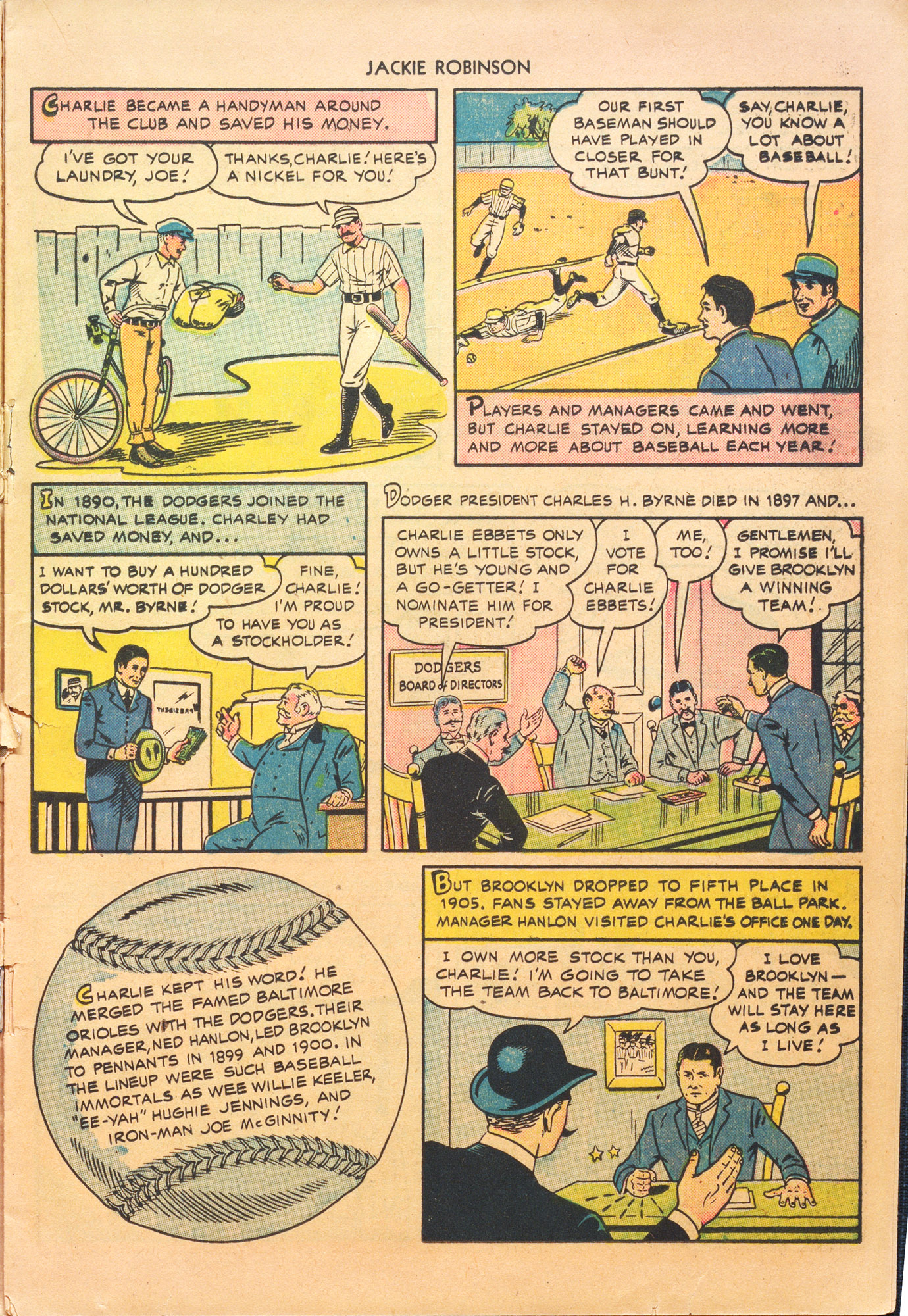 Read online Jackie Robinson comic -  Issue #4 - 15