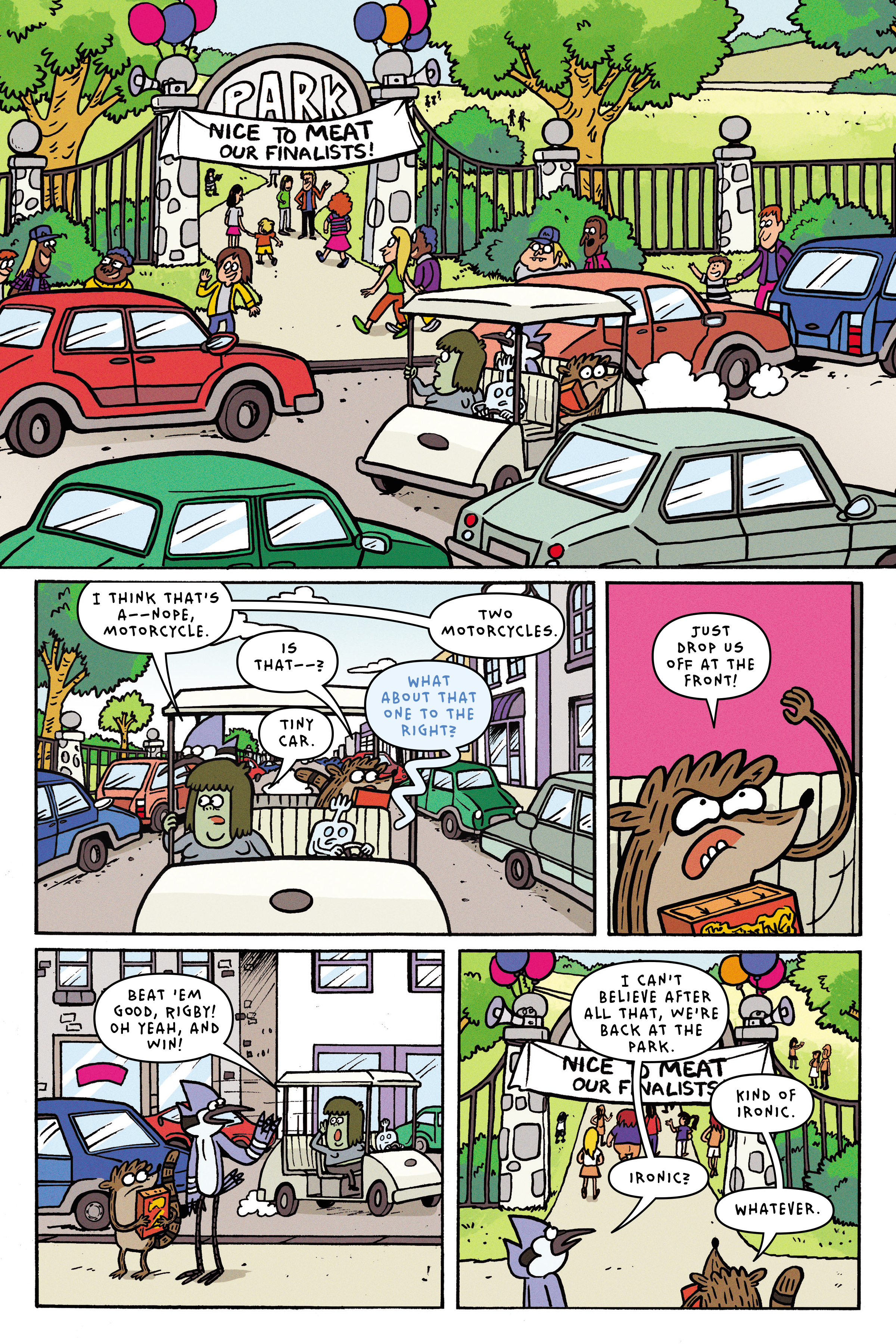 Read online Regular Show: The Meatening comic -  Issue # TPB - 99