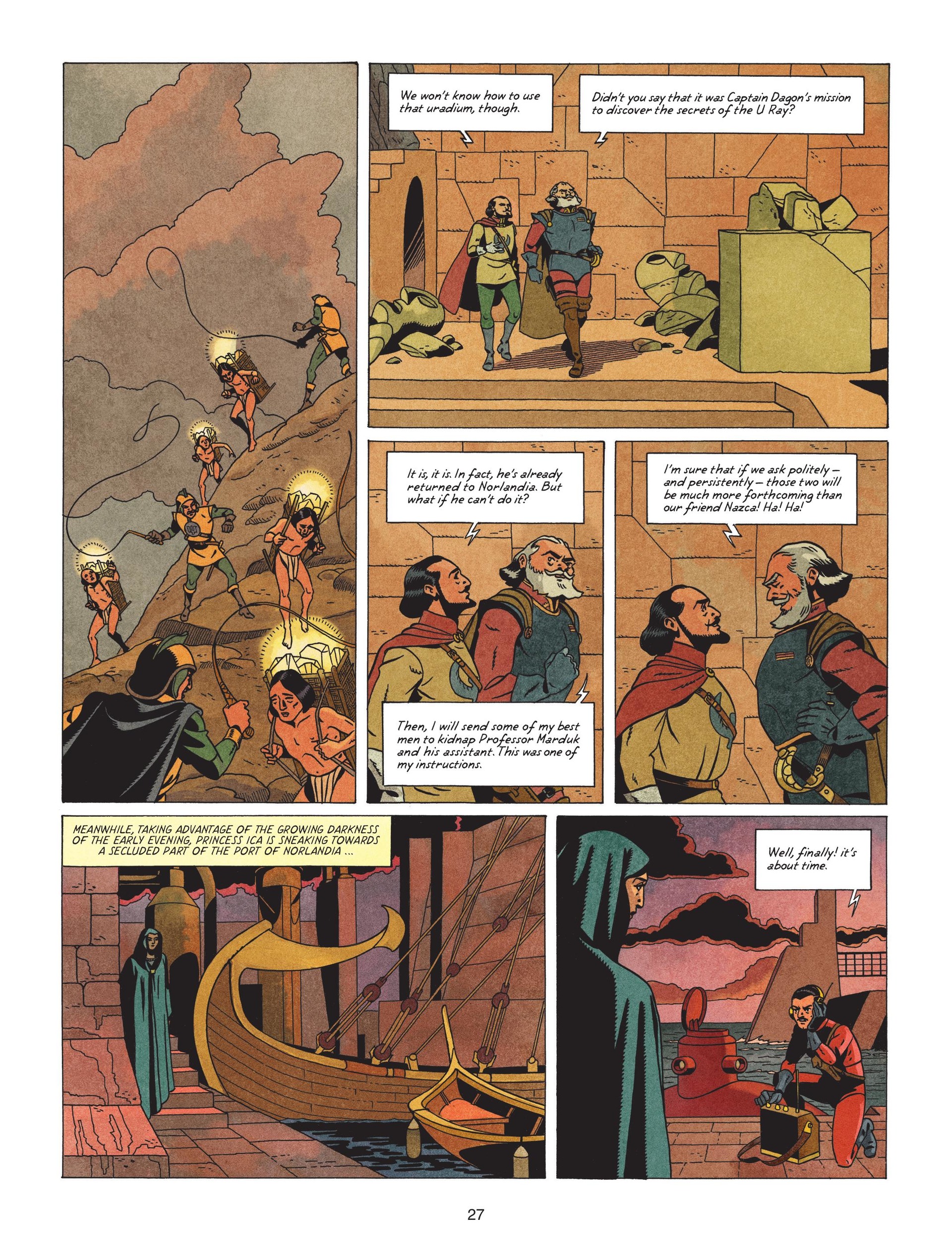 Read online Before Blake & Mortimer comic -  Issue #2 - 28