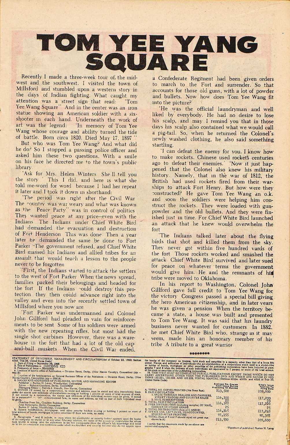 Read online Cheyenne Kid comic -  Issue #61 - 13