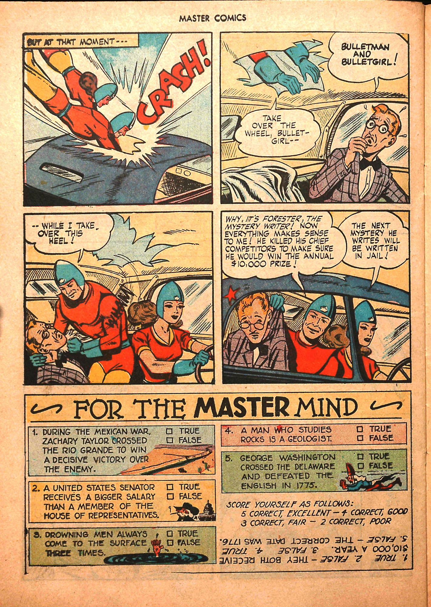 Read online Master Comics comic -  Issue #74 - 32