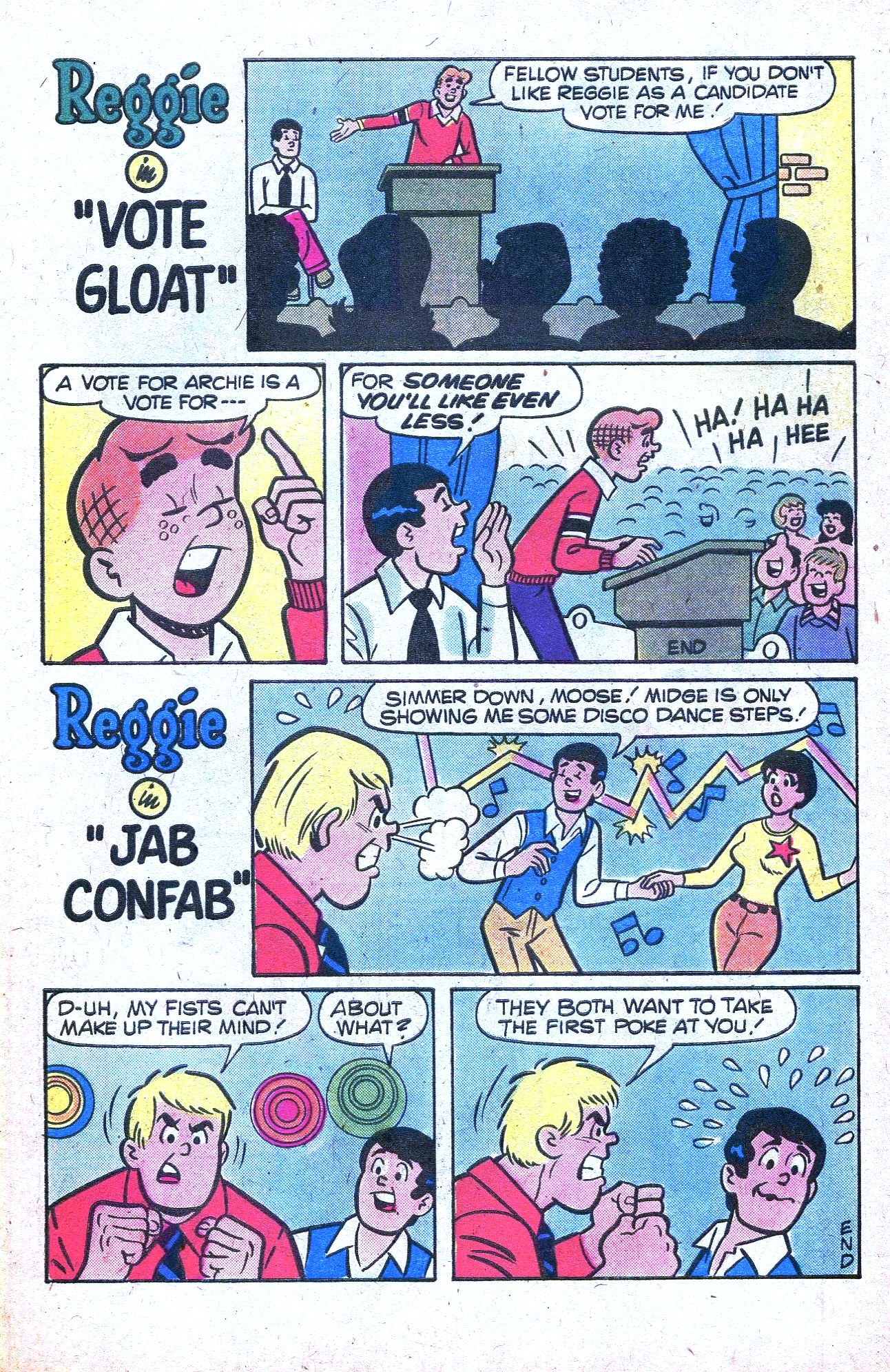 Read online Reggie's Wise Guy Jokes comic -  Issue #48 - 7