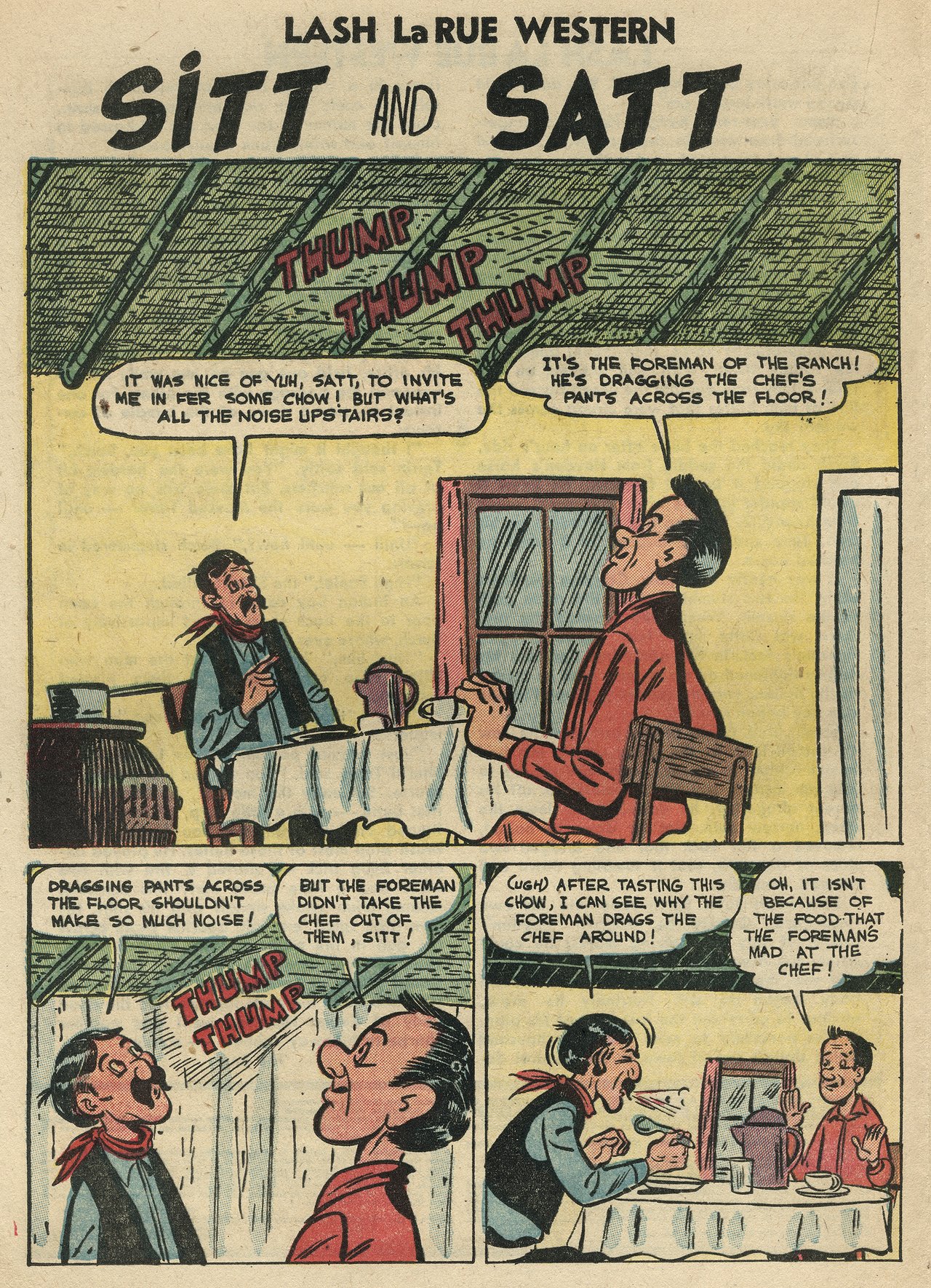 Read online Lash Larue Western (1949) comic -  Issue #47 - 20