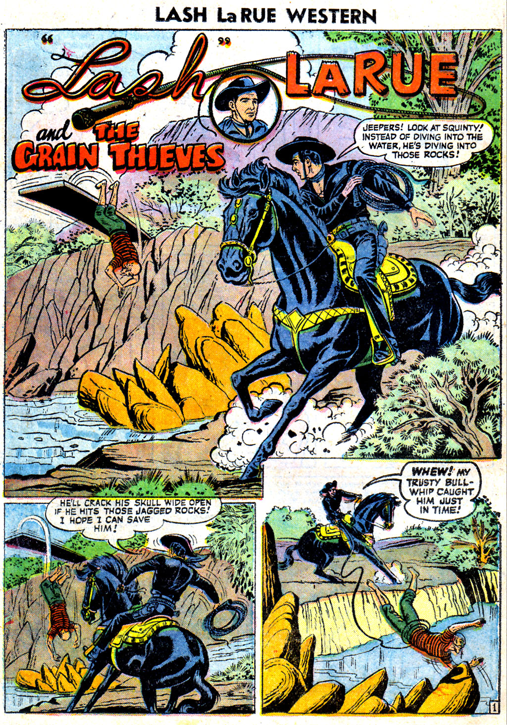 Read online Lash Larue Western (1949) comic -  Issue #59 - 26