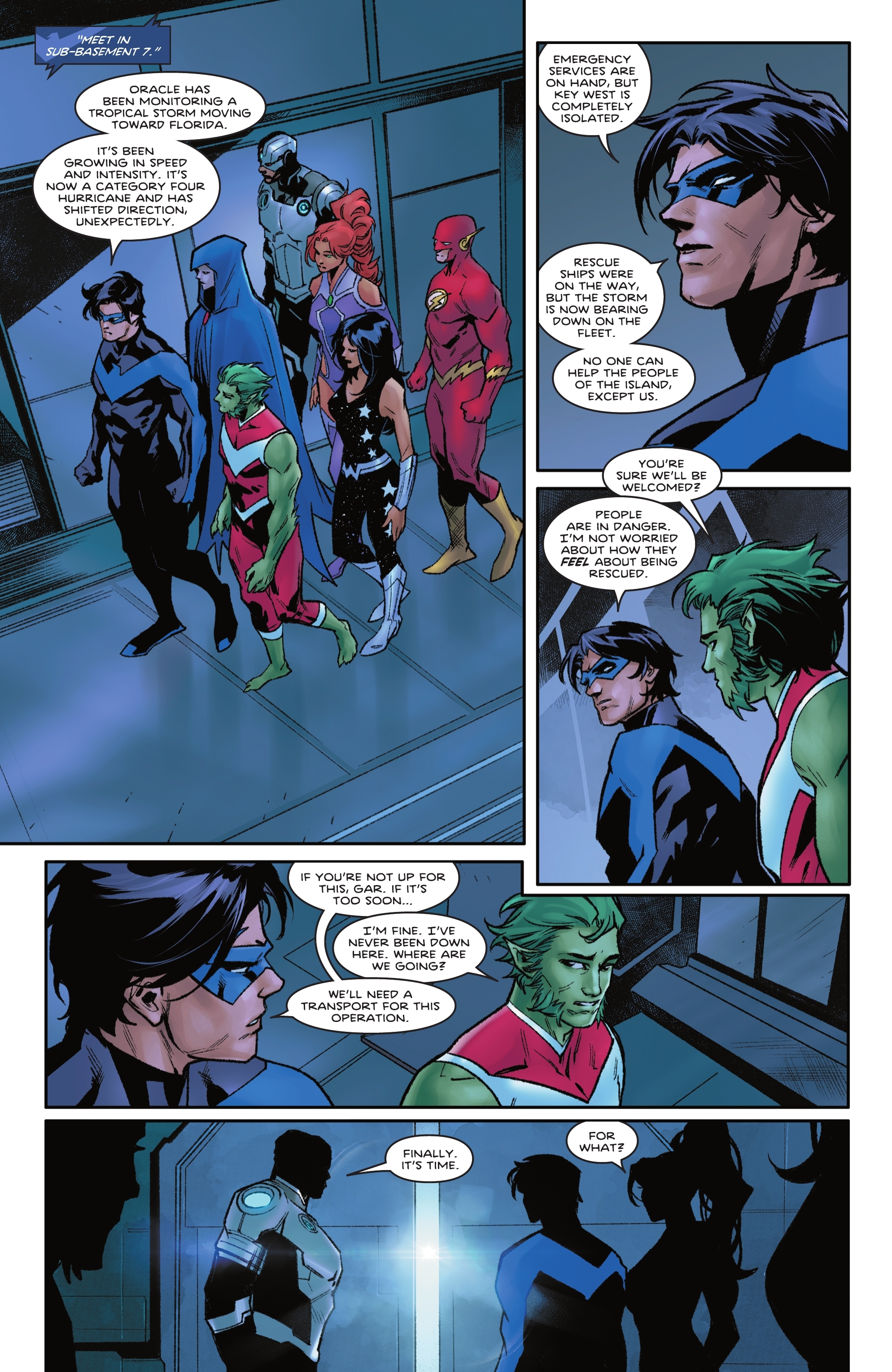 Read online Titans (2023) comic -  Issue #8 - 11
