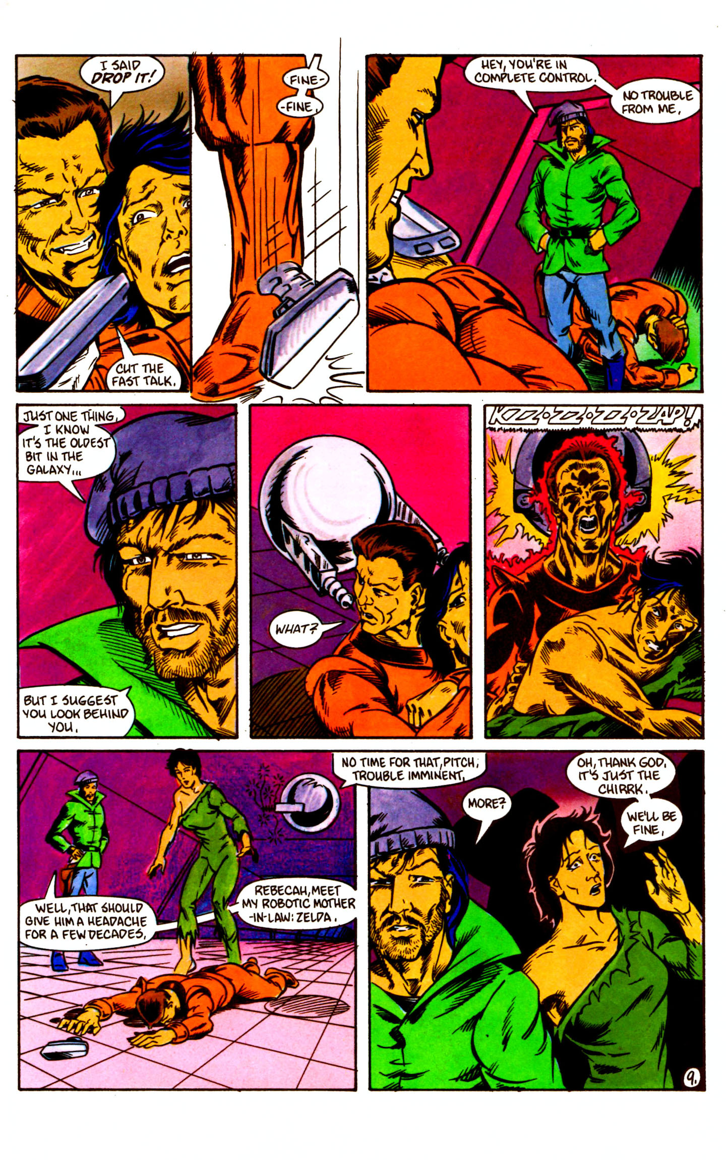 Read online Dai Kamikaze! comic -  Issue #9 - 11