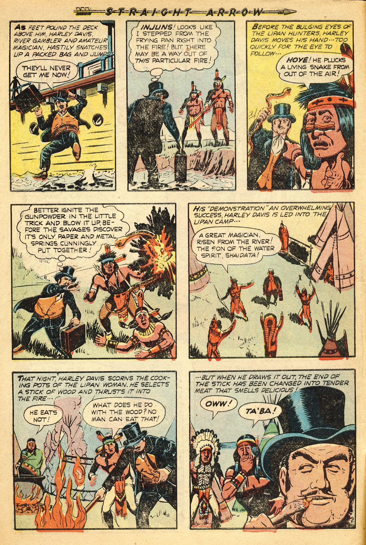 Read online Straight Arrow comic -  Issue #16 - 4