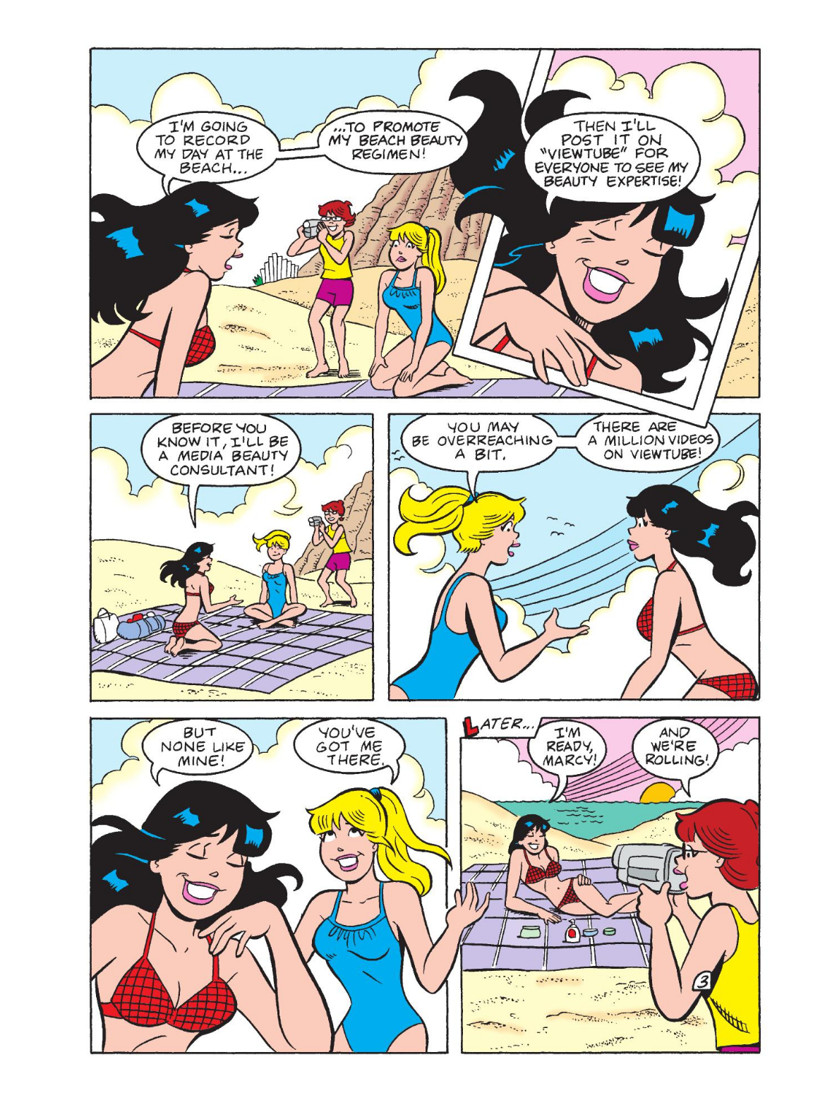 Read online World of Betty & Veronica Digest comic -  Issue #26 - 129