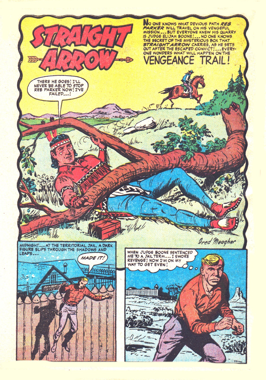 Read online Straight Arrow comic -  Issue #53 - 28