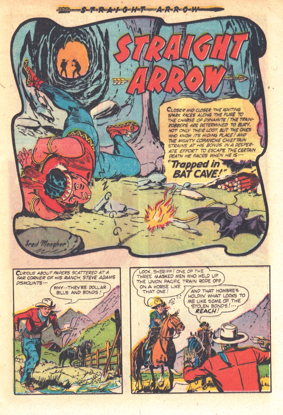 Read online Straight Arrow comic -  Issue #17 - 11