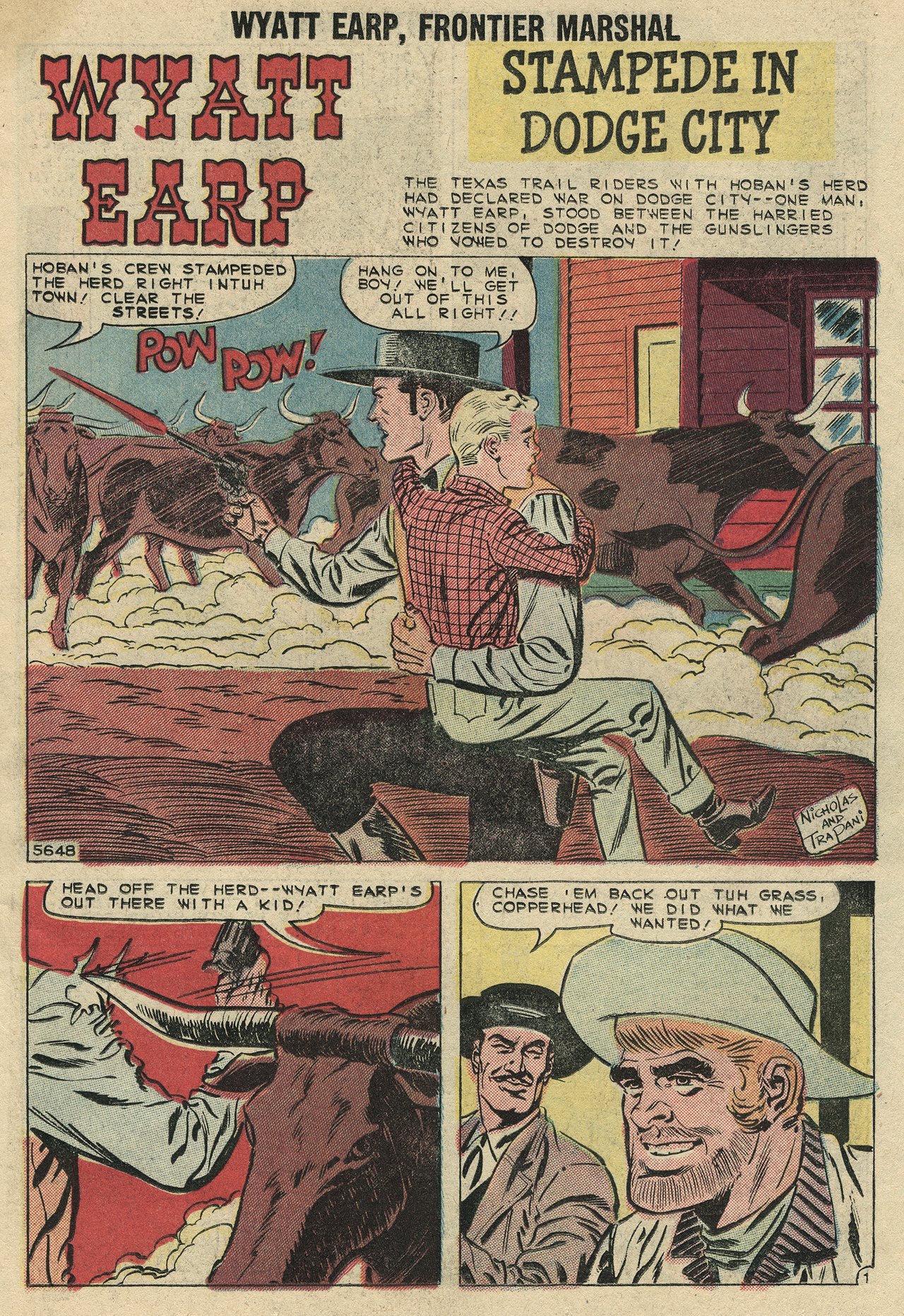 Read online Wyatt Earp Frontier Marshal comic -  Issue #27 - 11