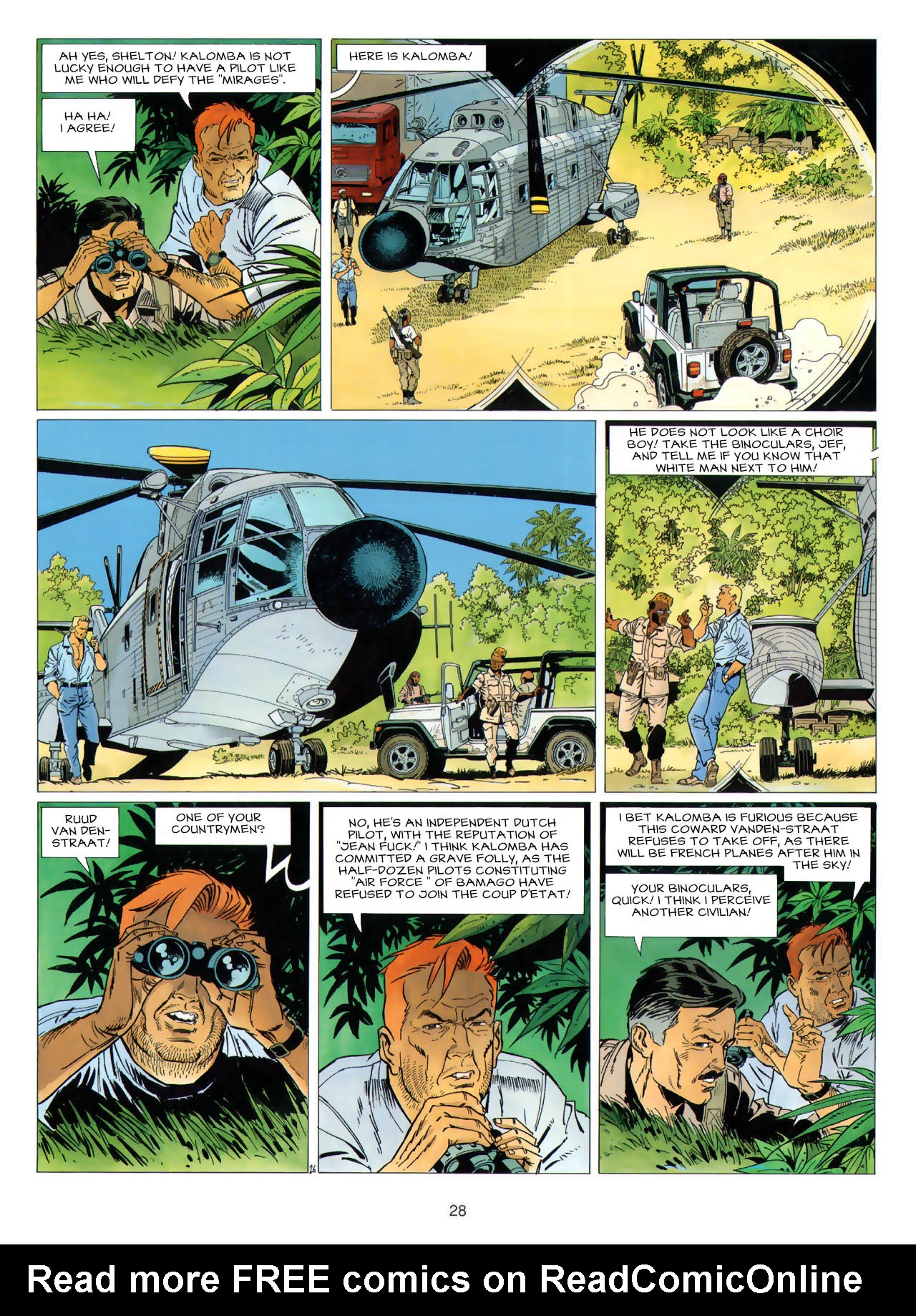 Read online Wayne Shelton comic -  Issue #6 - 31