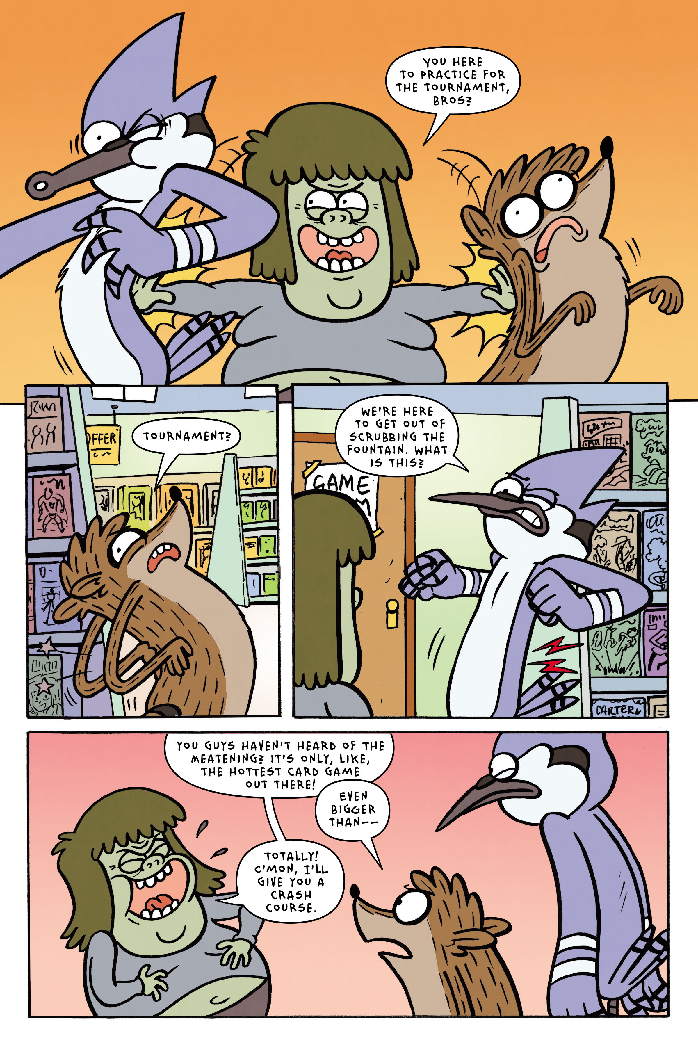Read online Regular Show: The Meatening comic -  Issue # TPB - 12