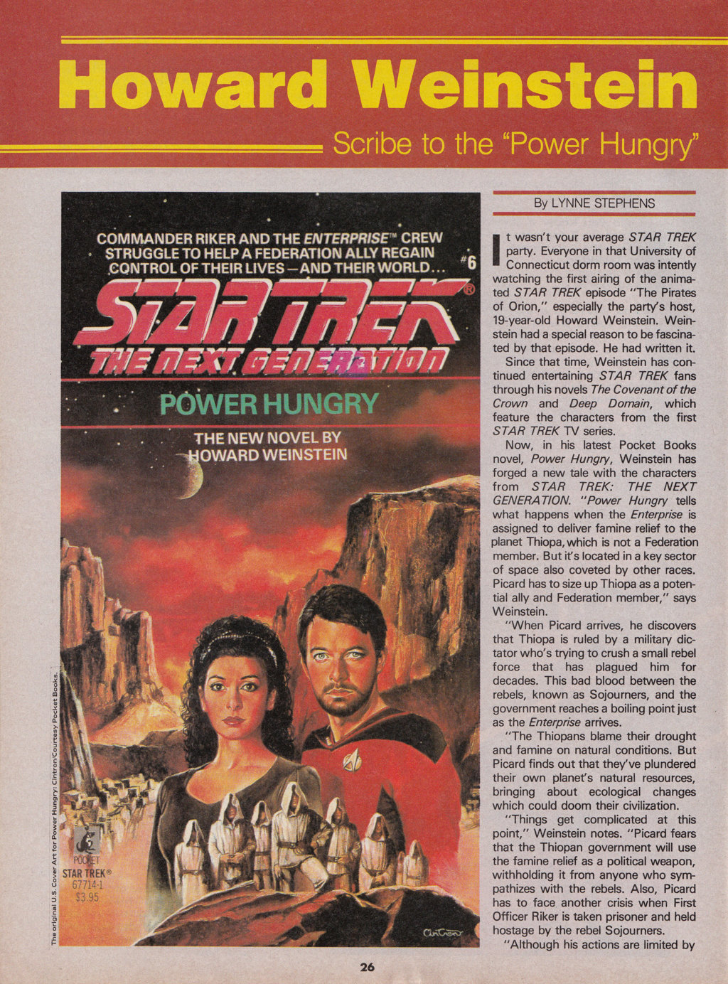 Read online Star Trek The Next Generation (1990) comic -  Issue #8 - 26