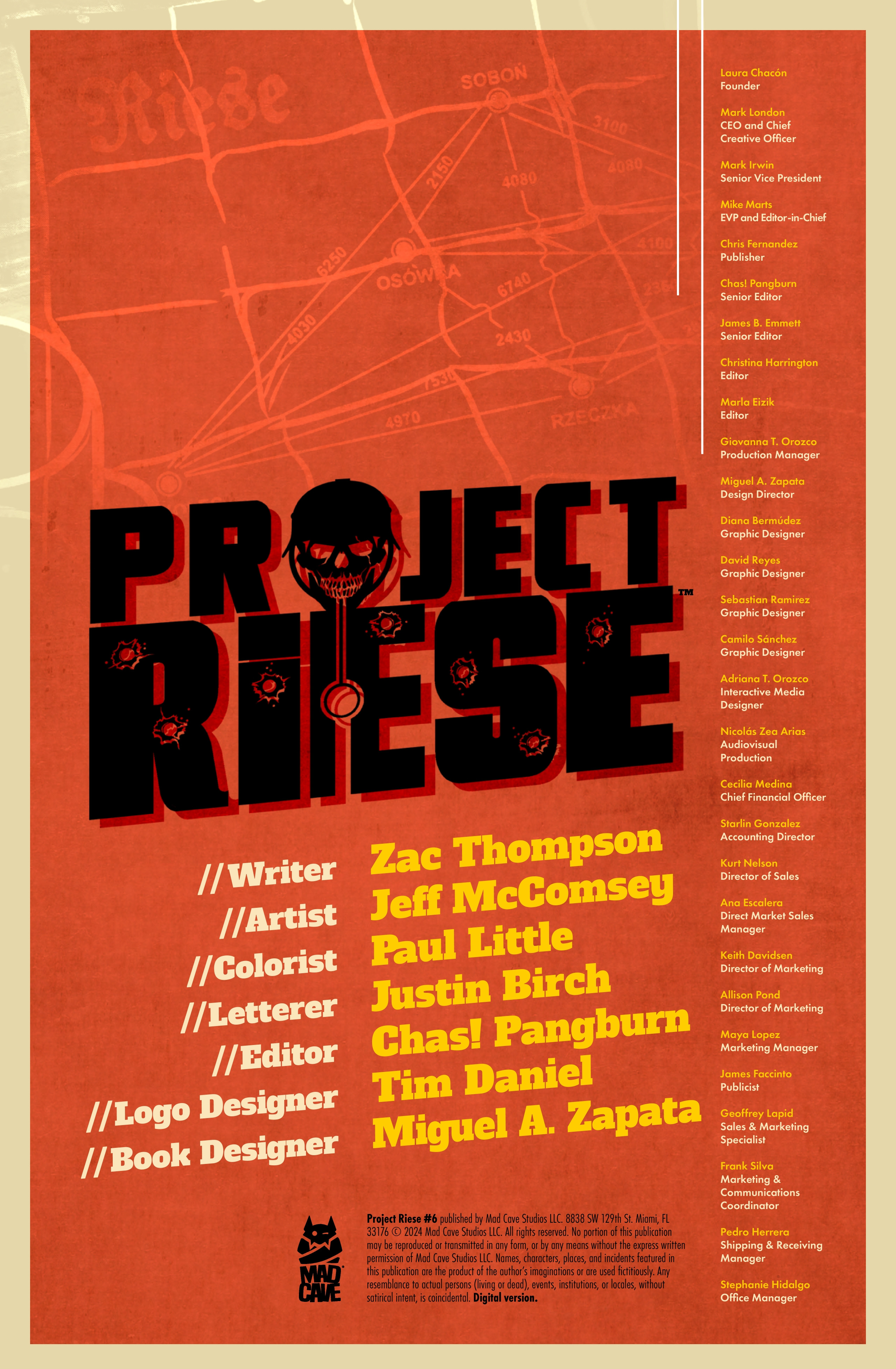 Read online Project Riese comic -  Issue #6 - 2
