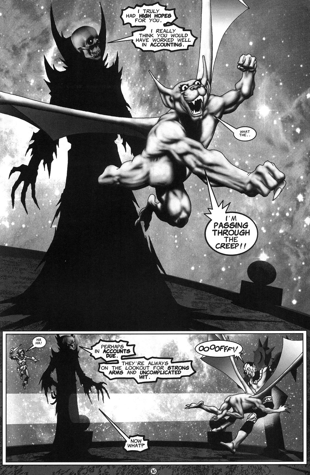 Read online Wyrd the Reluctant Warrior comic -  Issue #5 - 17