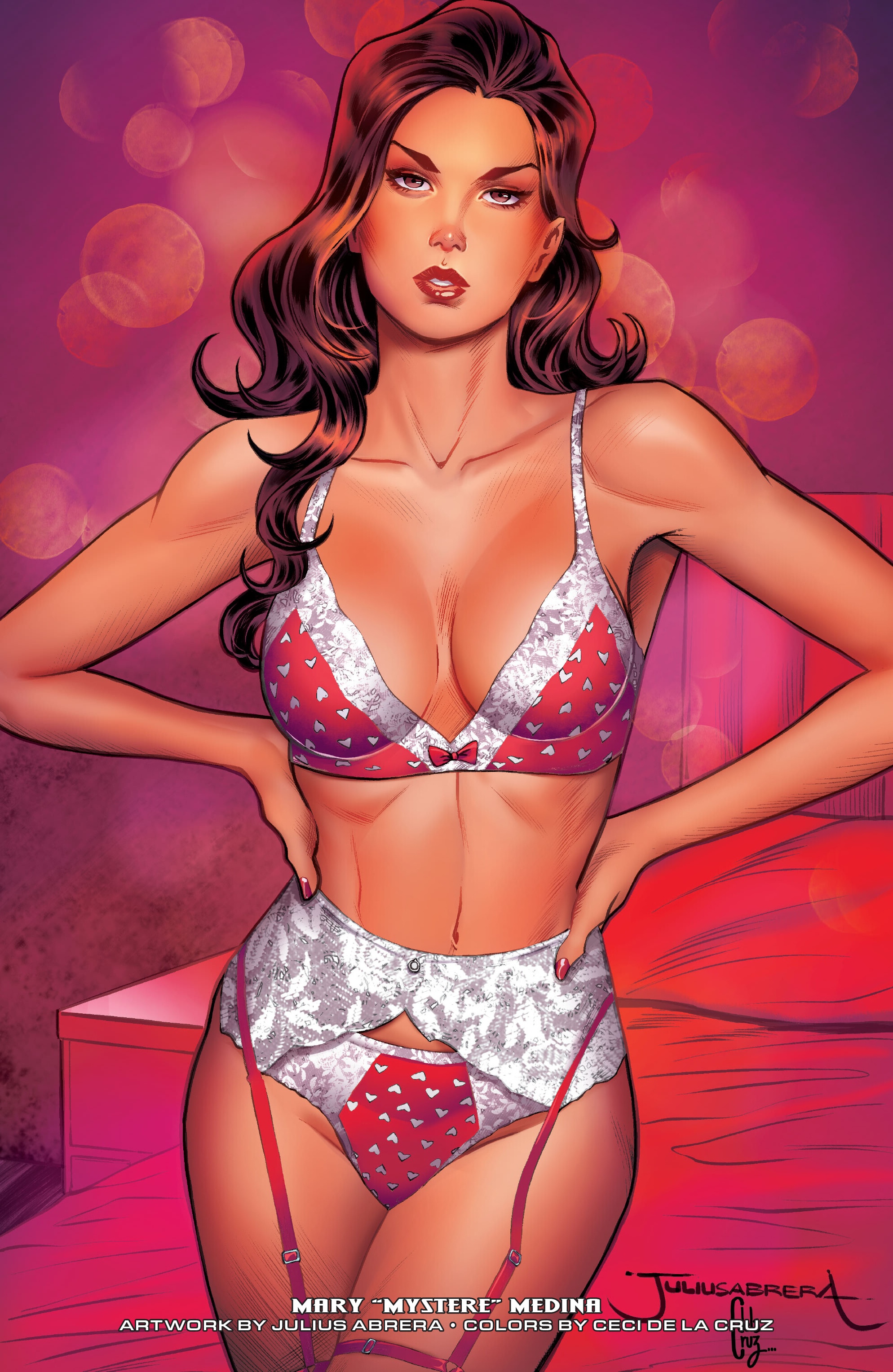 Read online Grimm Fairy Tales 2024 Valentine's Day Lingerie Pinup Special comic -  Issue # Full - 29