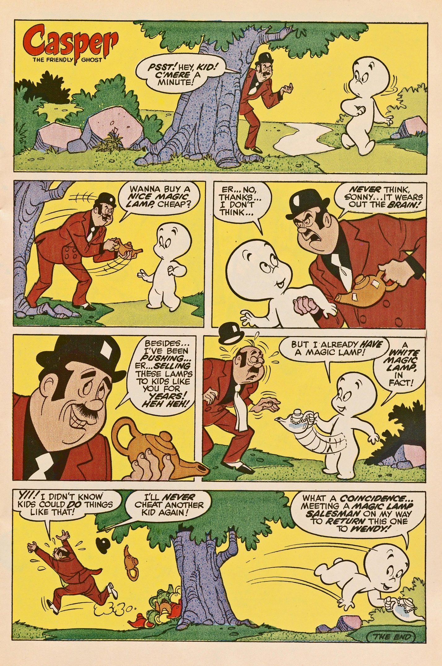 Read online Casper the Friendly Ghost (1991) comic -  Issue #7 - 9
