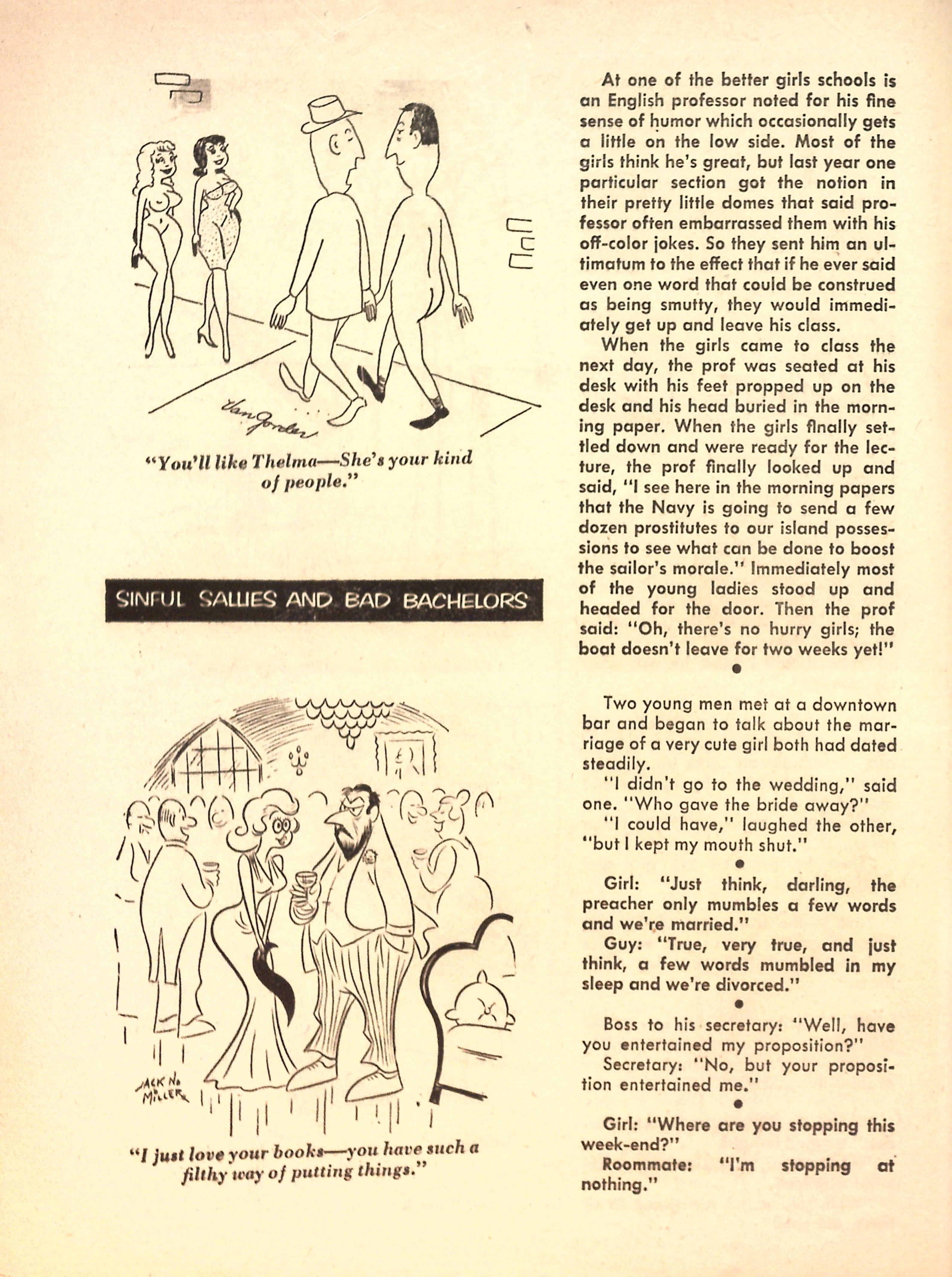 Read online Cartoons and Gags comic -  Issue #27 - 40