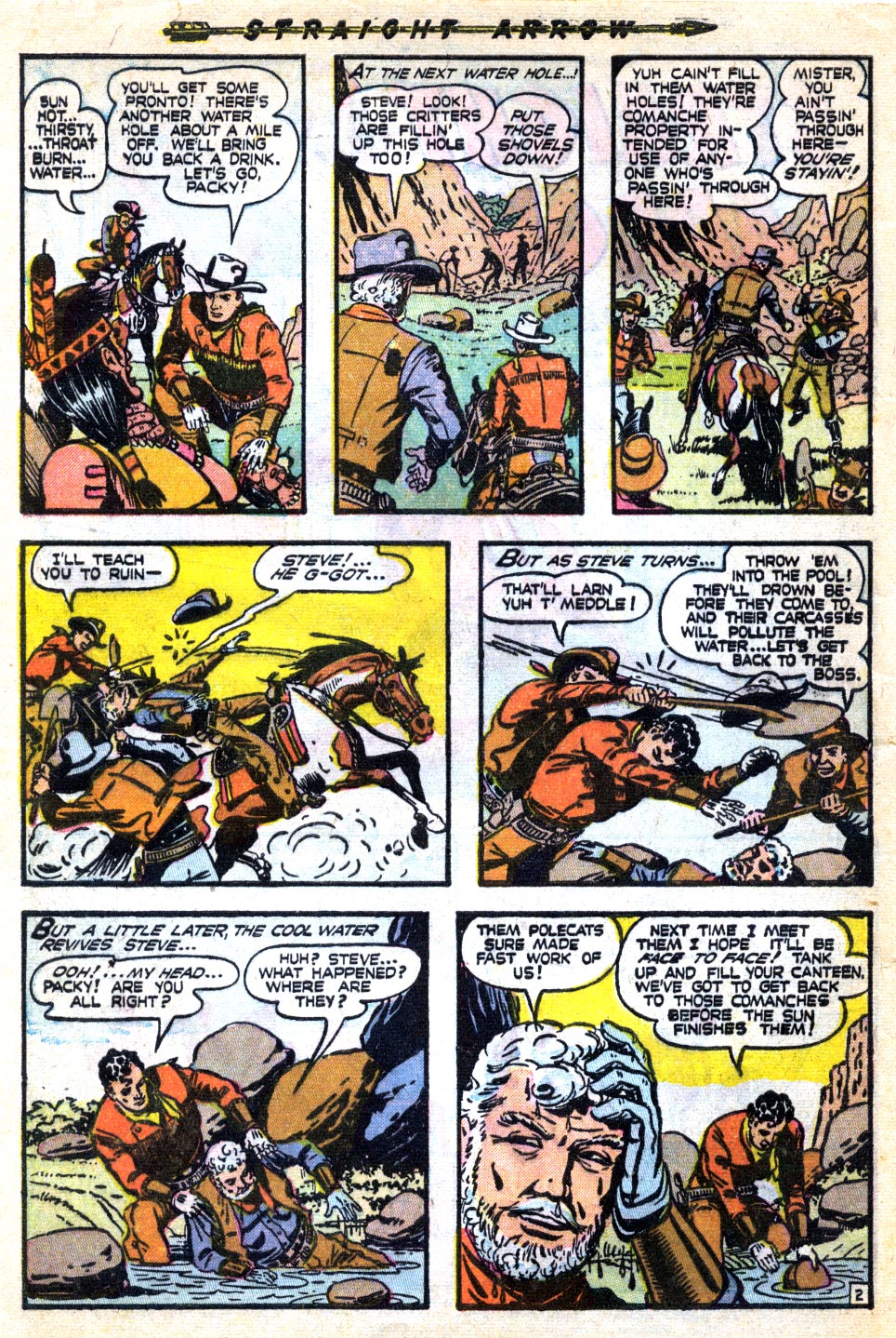 Read online Straight Arrow comic -  Issue #7 - 4